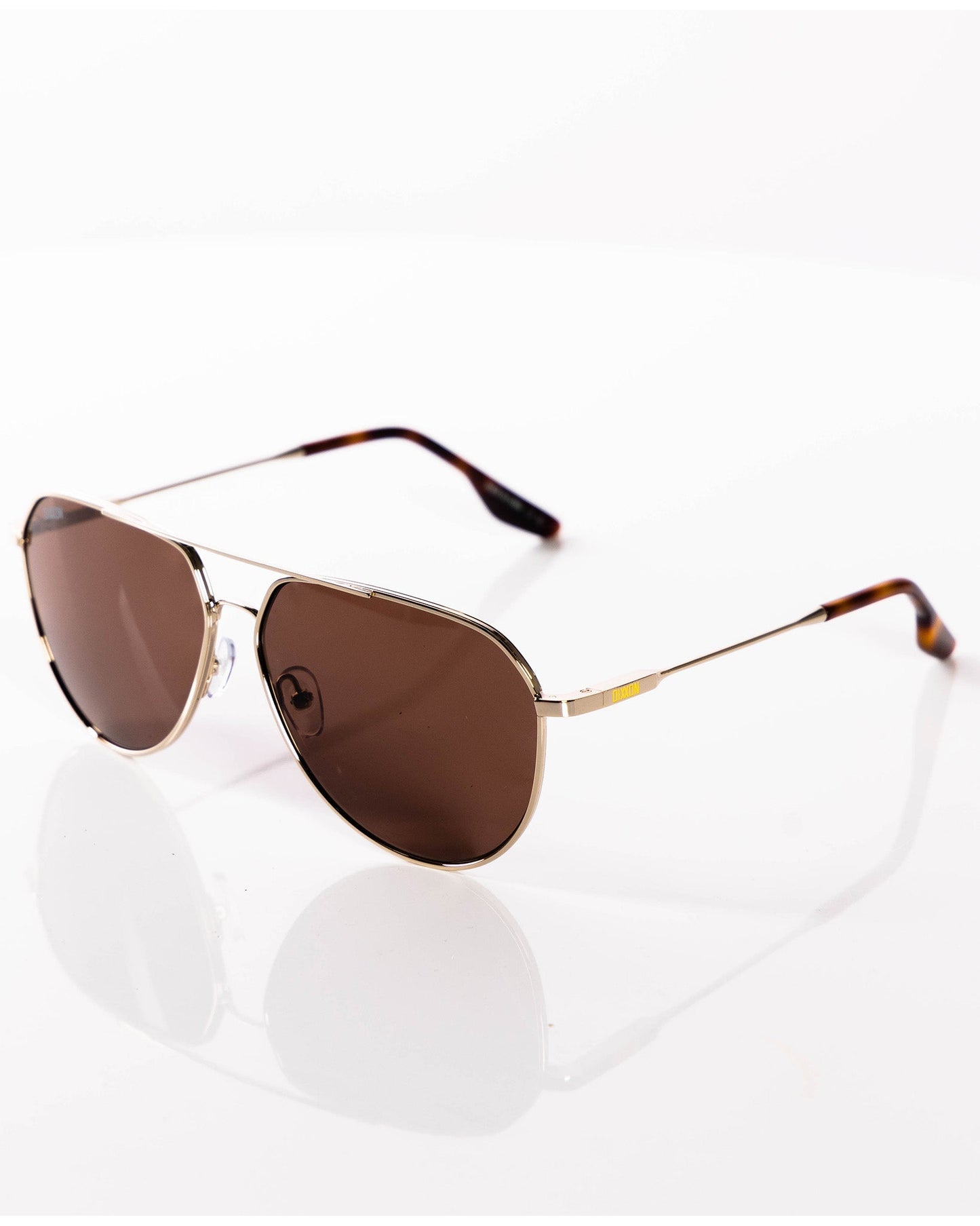 Goose Sunglasses - Gloss Gold & Bronze