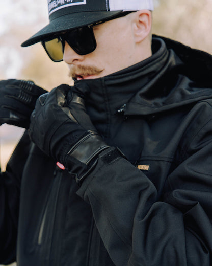 Laramie Leather Moto Gloves
