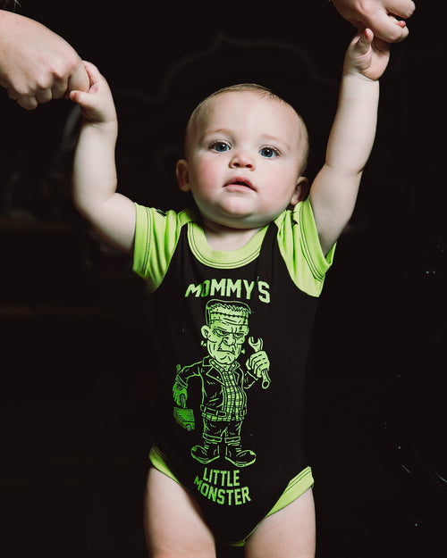Mommy's Little Monster Baby Onesie