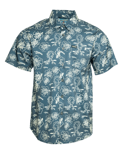 Mount Wannahockaloogie Party Shirt - Green & Yellow