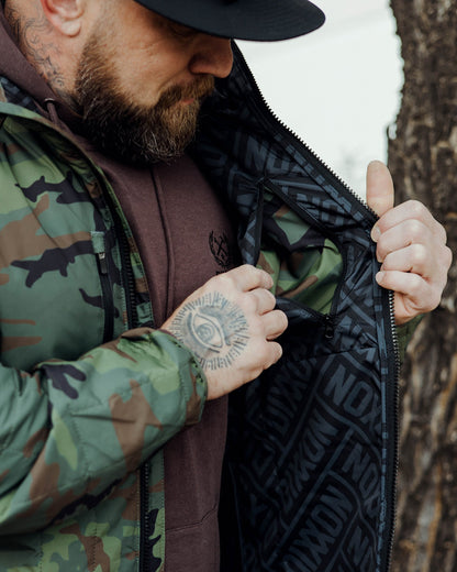 Nomad Puffer Jacket - Camo