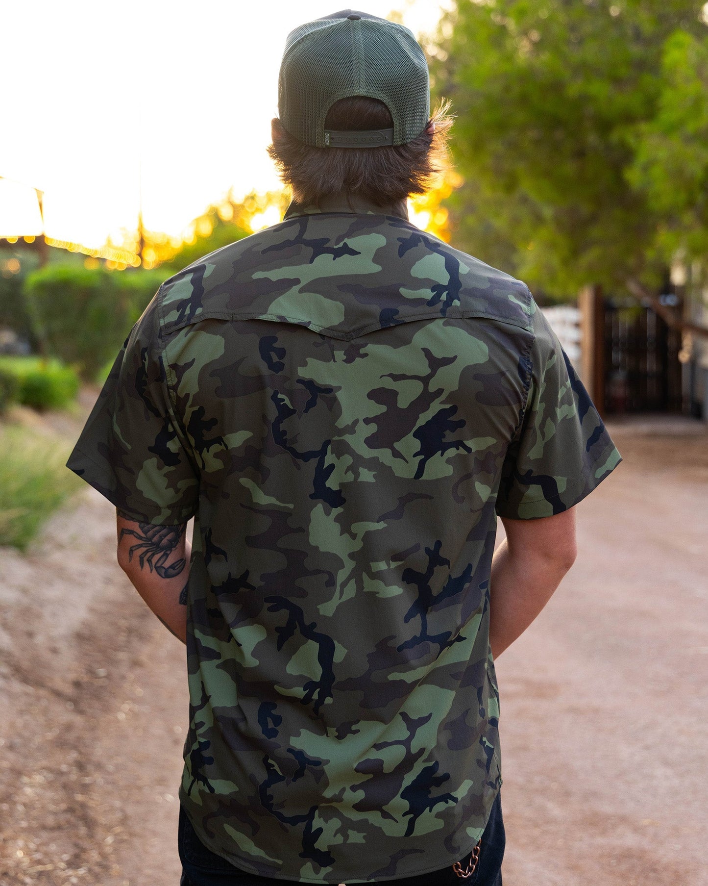 Outdoorsman Performance Short Sleeve - Camo