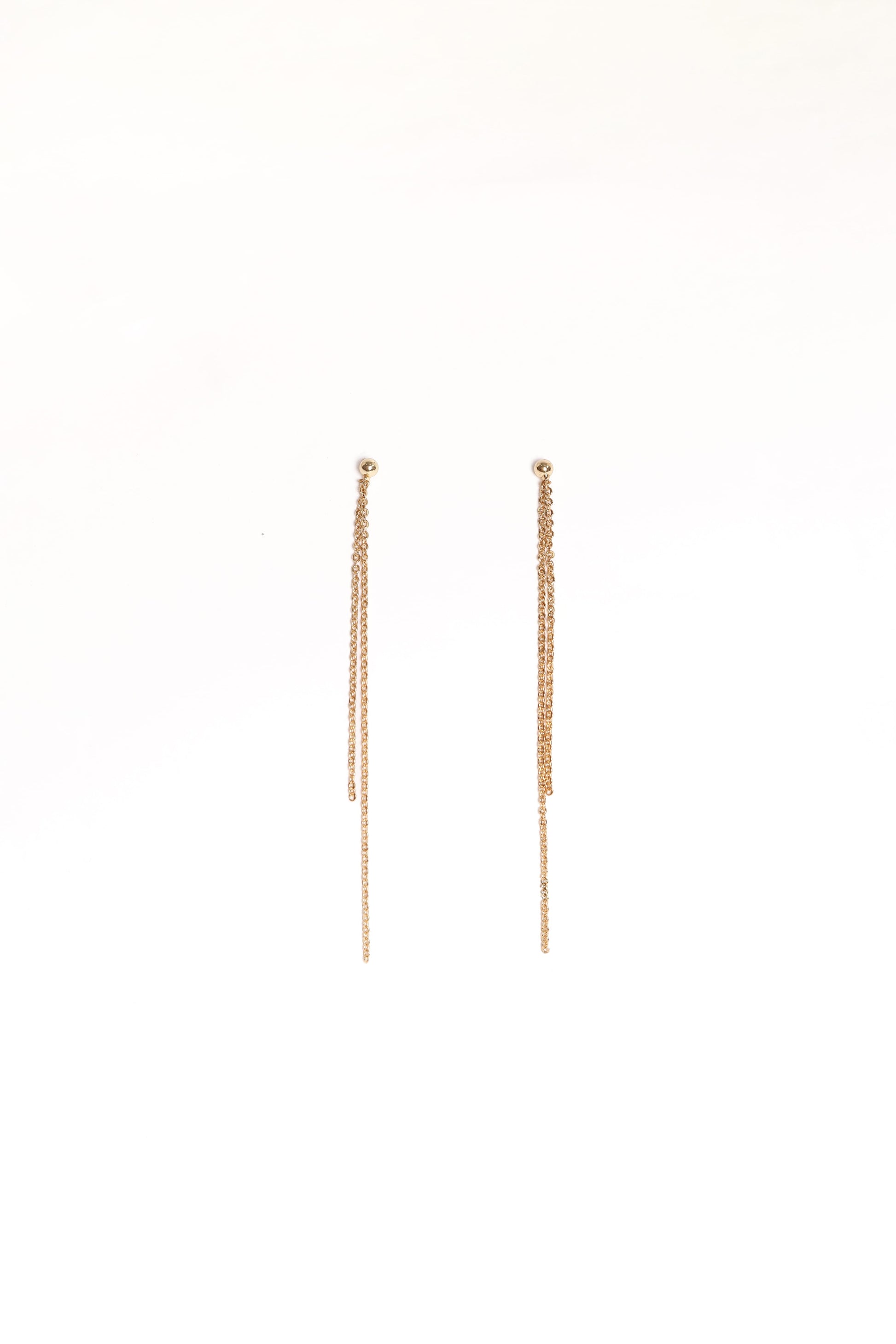 Genevieve Drop Earrings - Gold