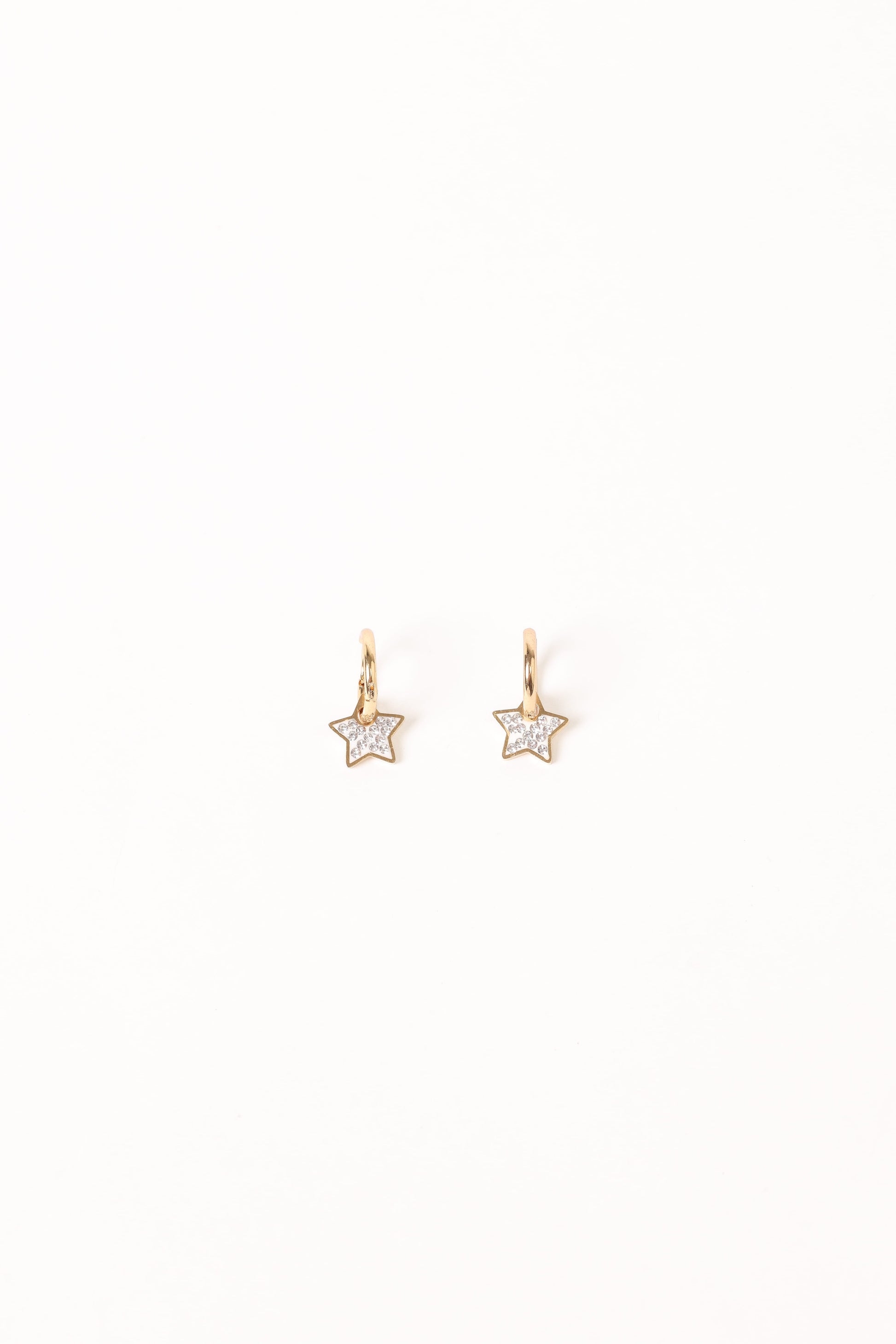 Hayden Star Earrings - Gold