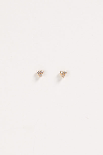 Janey Stud Earrings - Gold