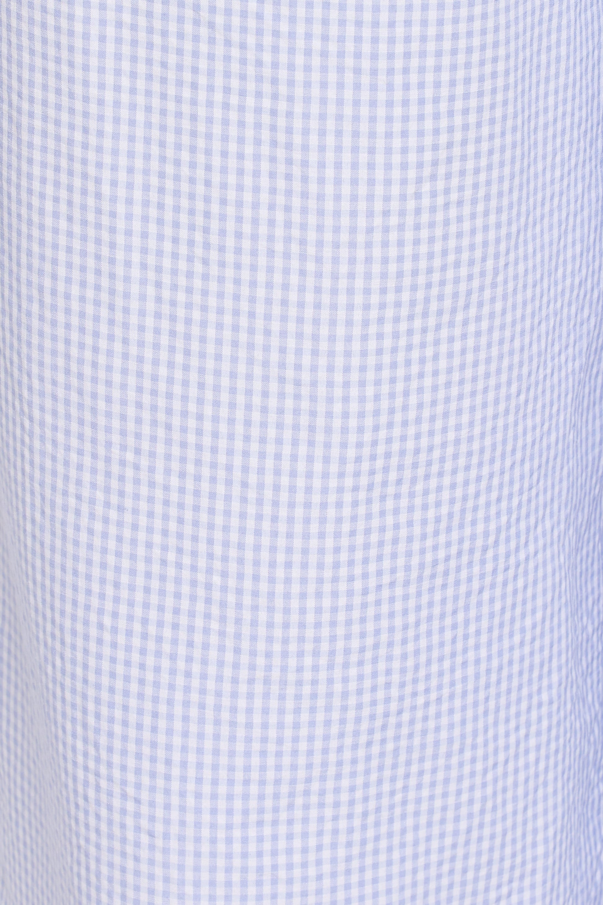 Elowen Wide Leg Pants - Blue Gingham