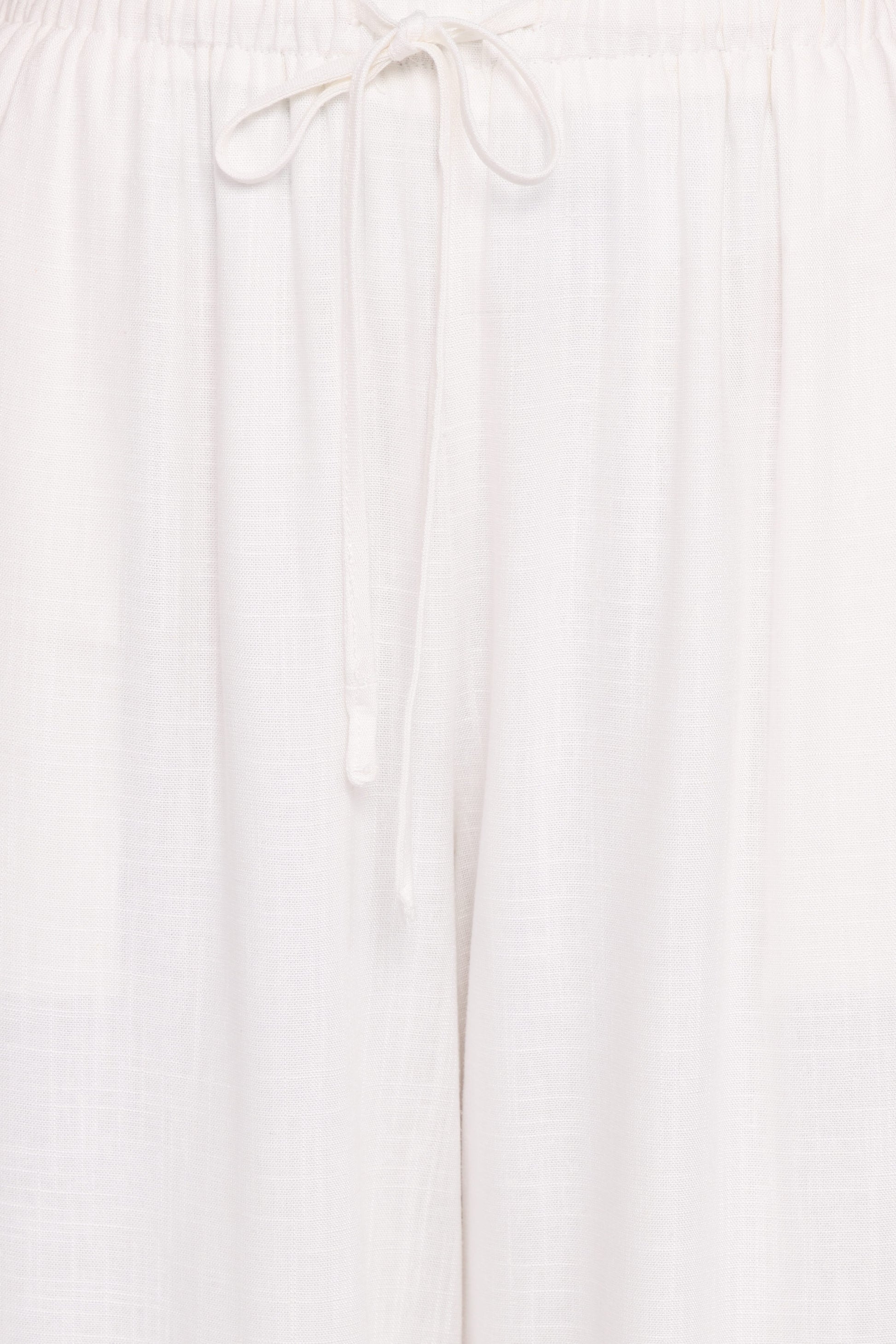 Elowen Wide Leg Pants - White
