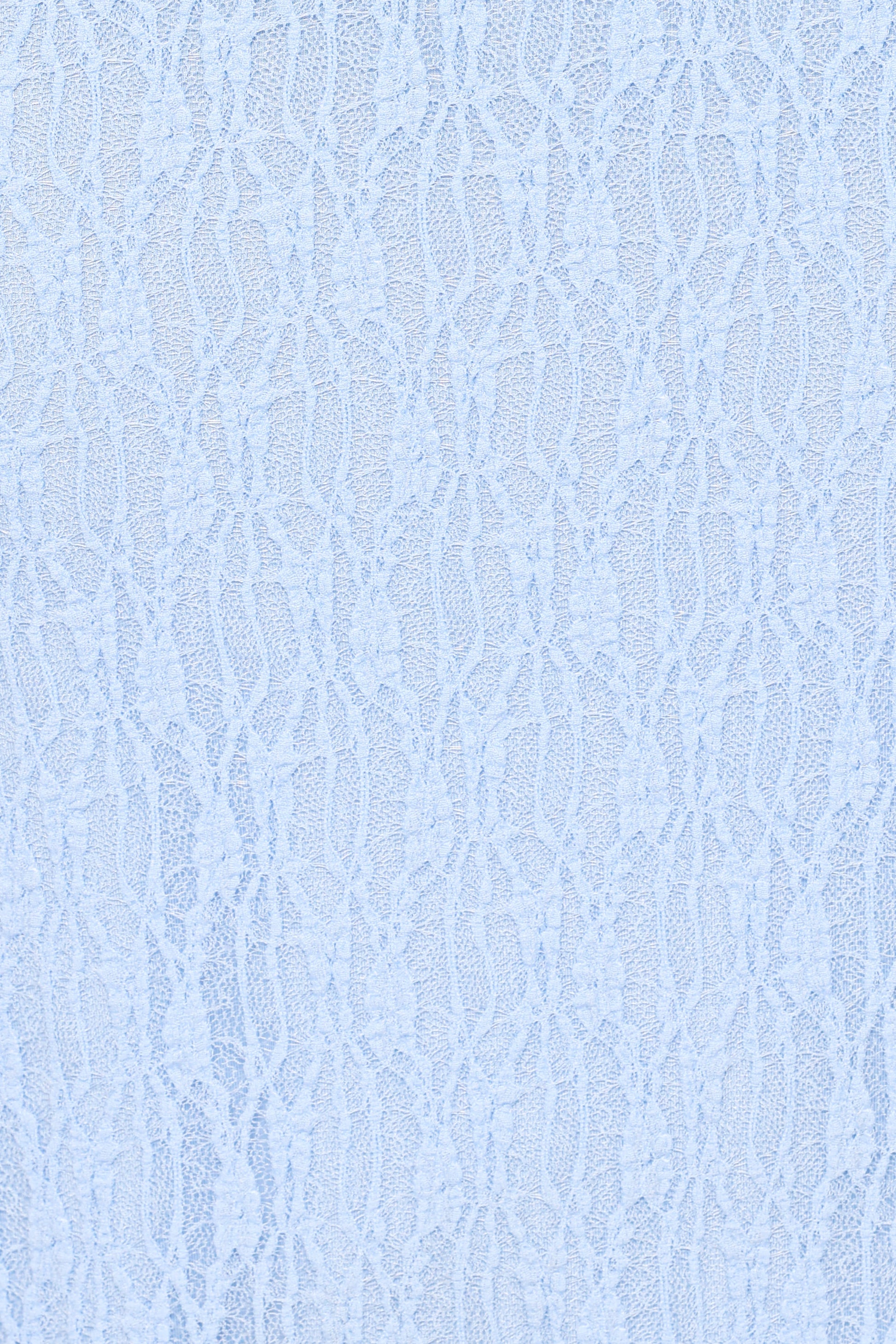 Faeriel Lace Knit Maxi Skirt - Blue