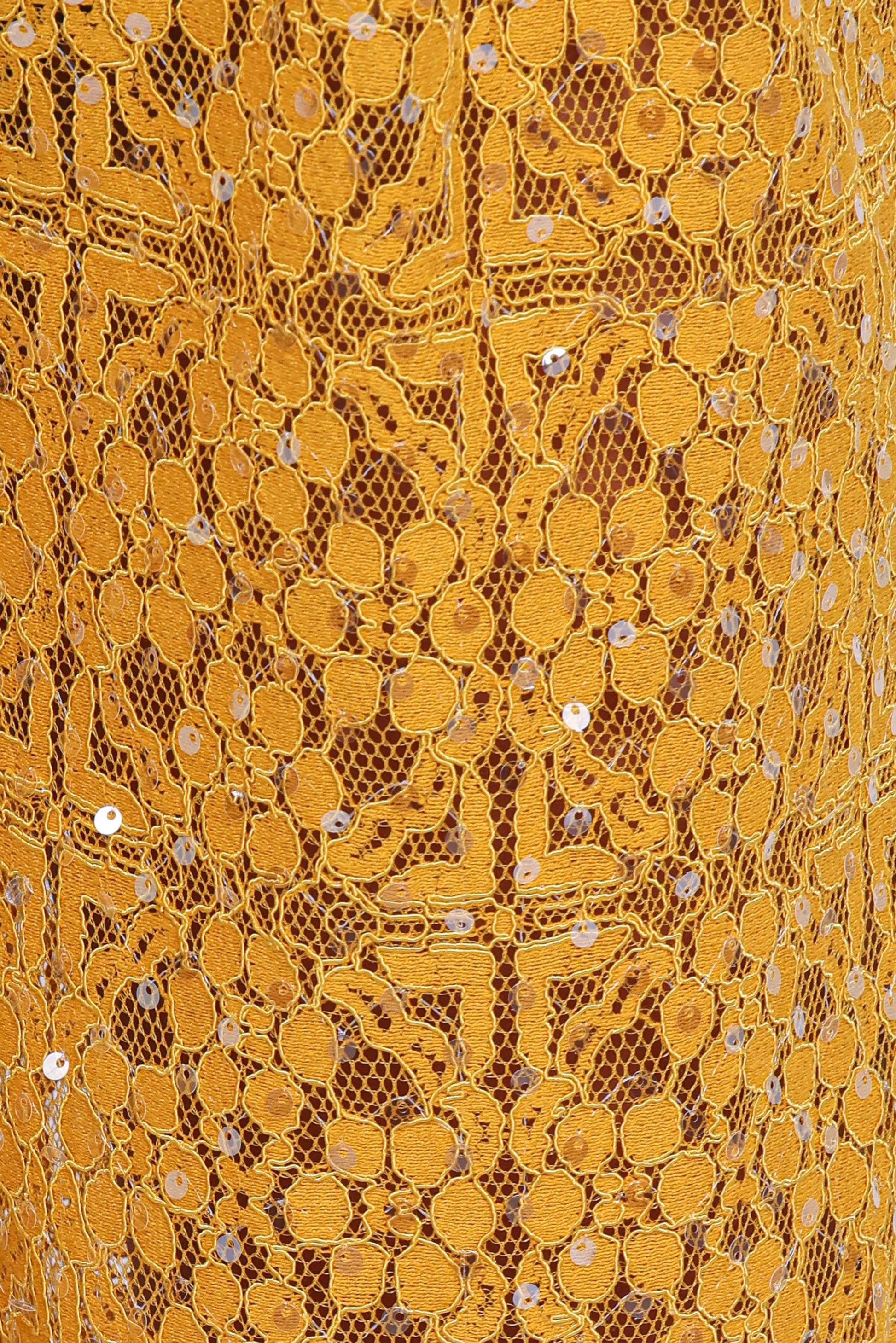 Jacinta Sequin Lace Pant - Mango