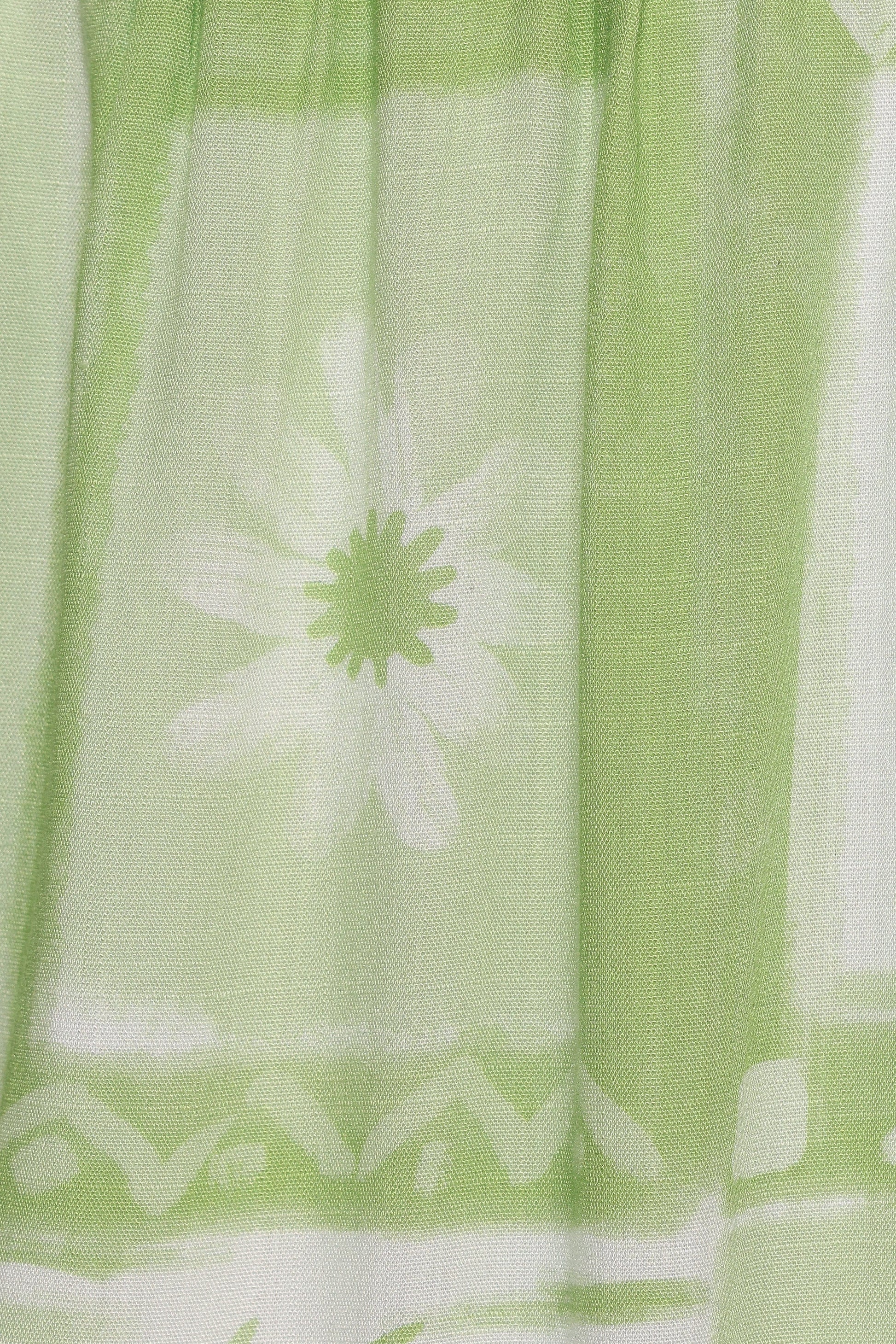 Eudora Maxi Dress - Green Print