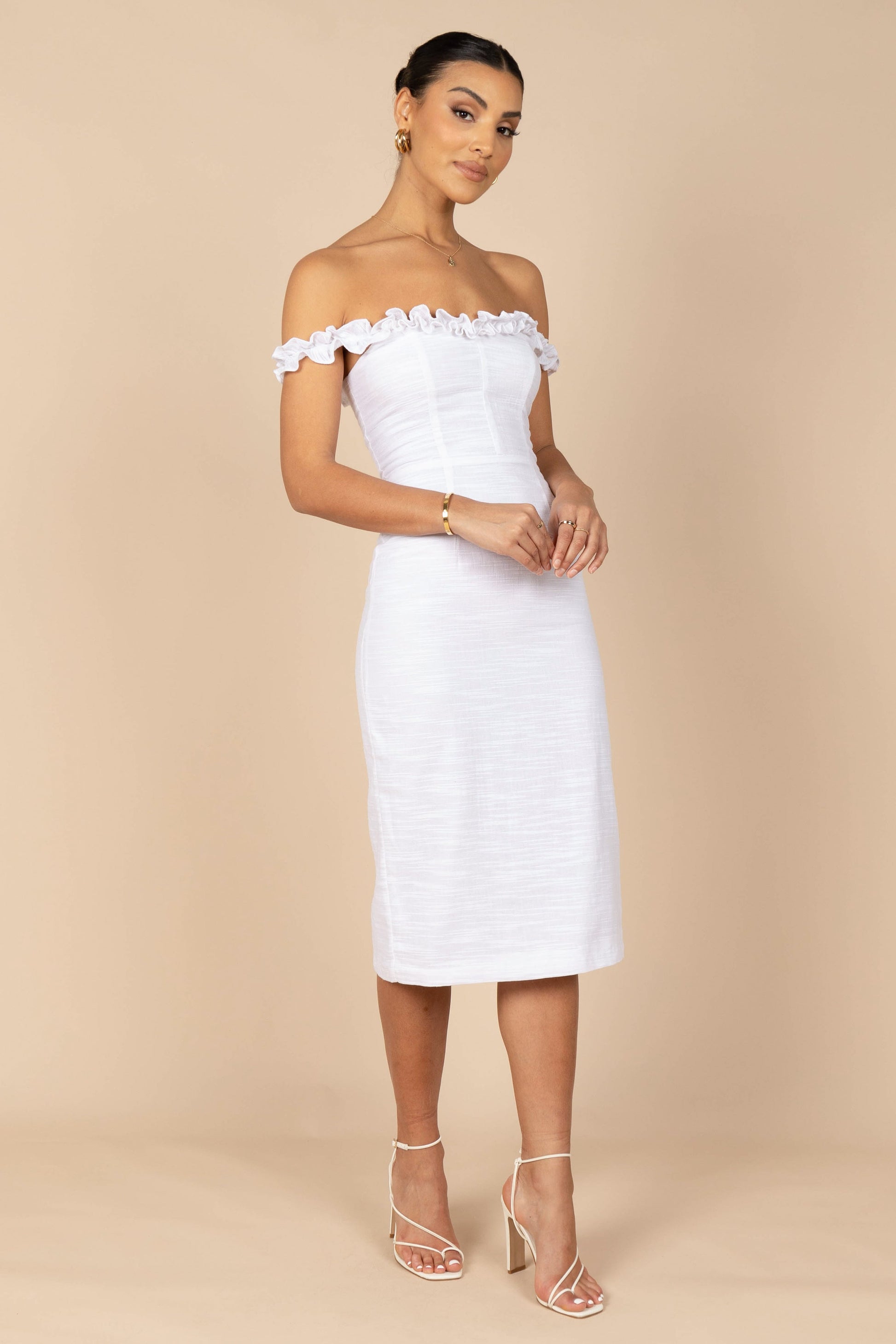 Florez Dress - White