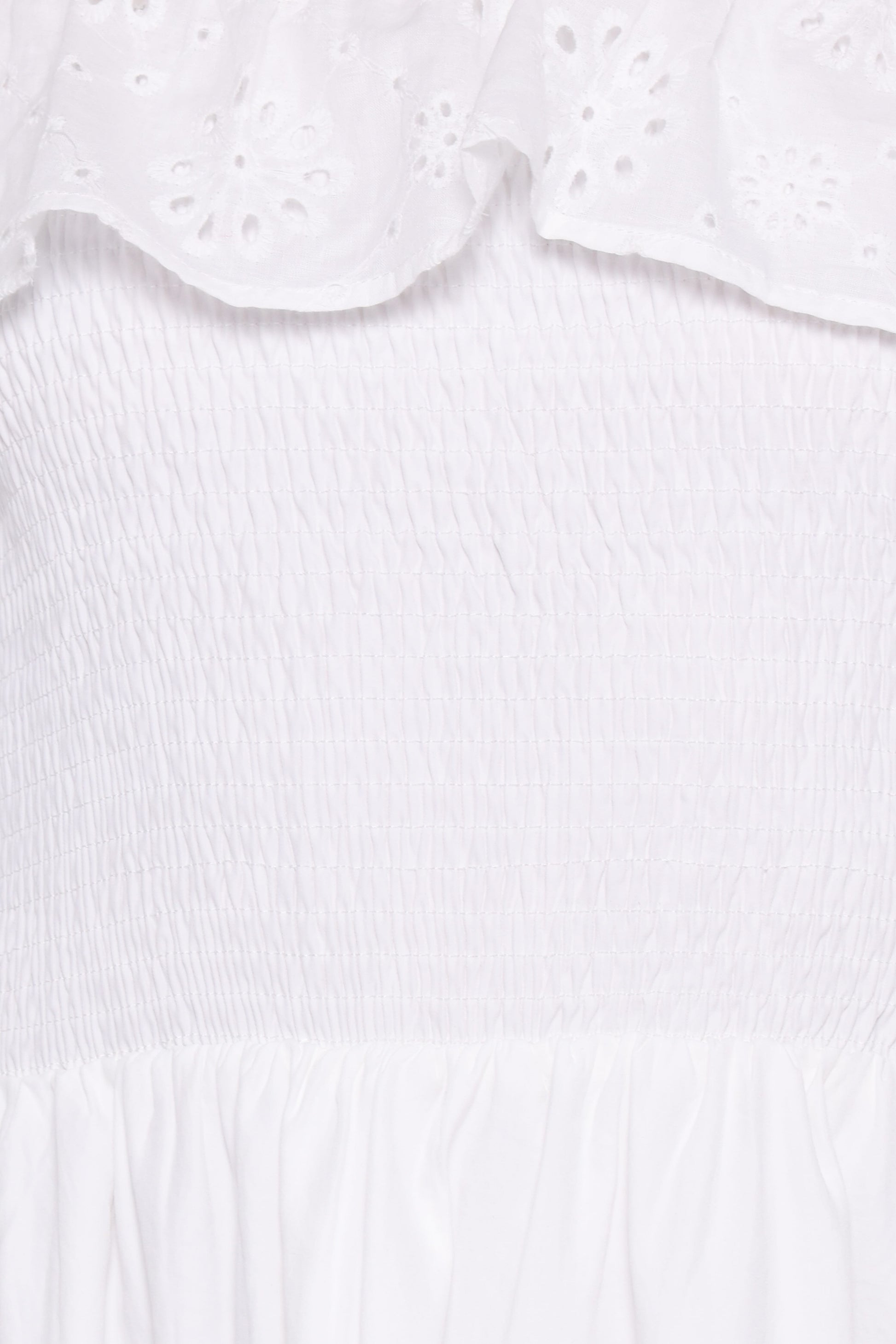 Gilbert Strapless Maxi Dress - White