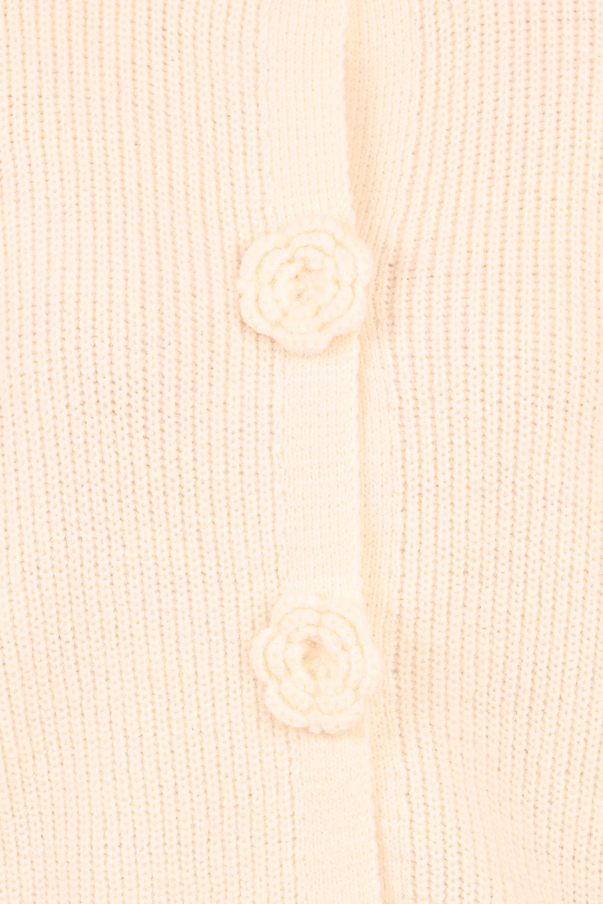 Jones Rosette Cardigan - Cream