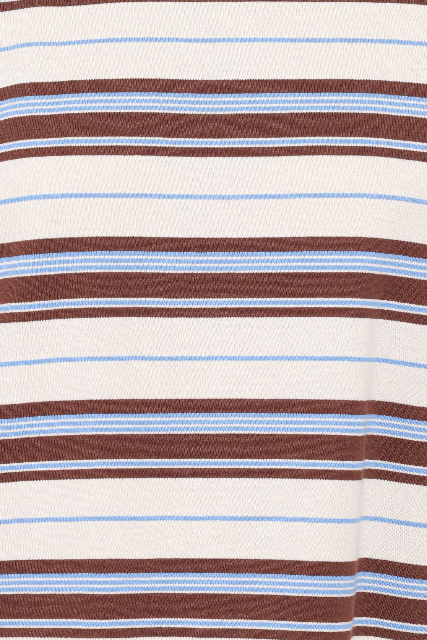 Hellen Stripe Short Set - Brown Multi Stripe