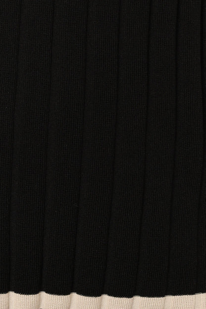 Henrie Knit Set - Black Beige