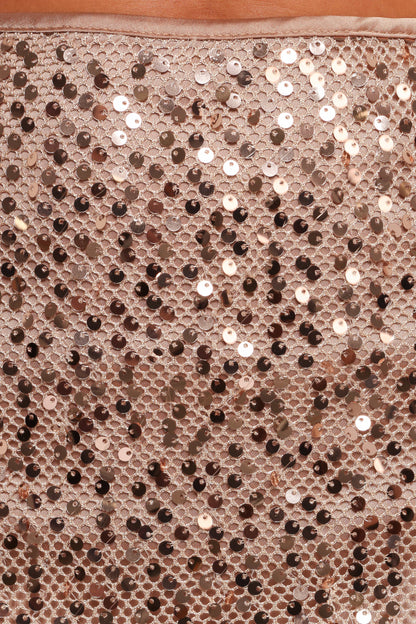 Hollyn Sequin Skirt Set - Gold