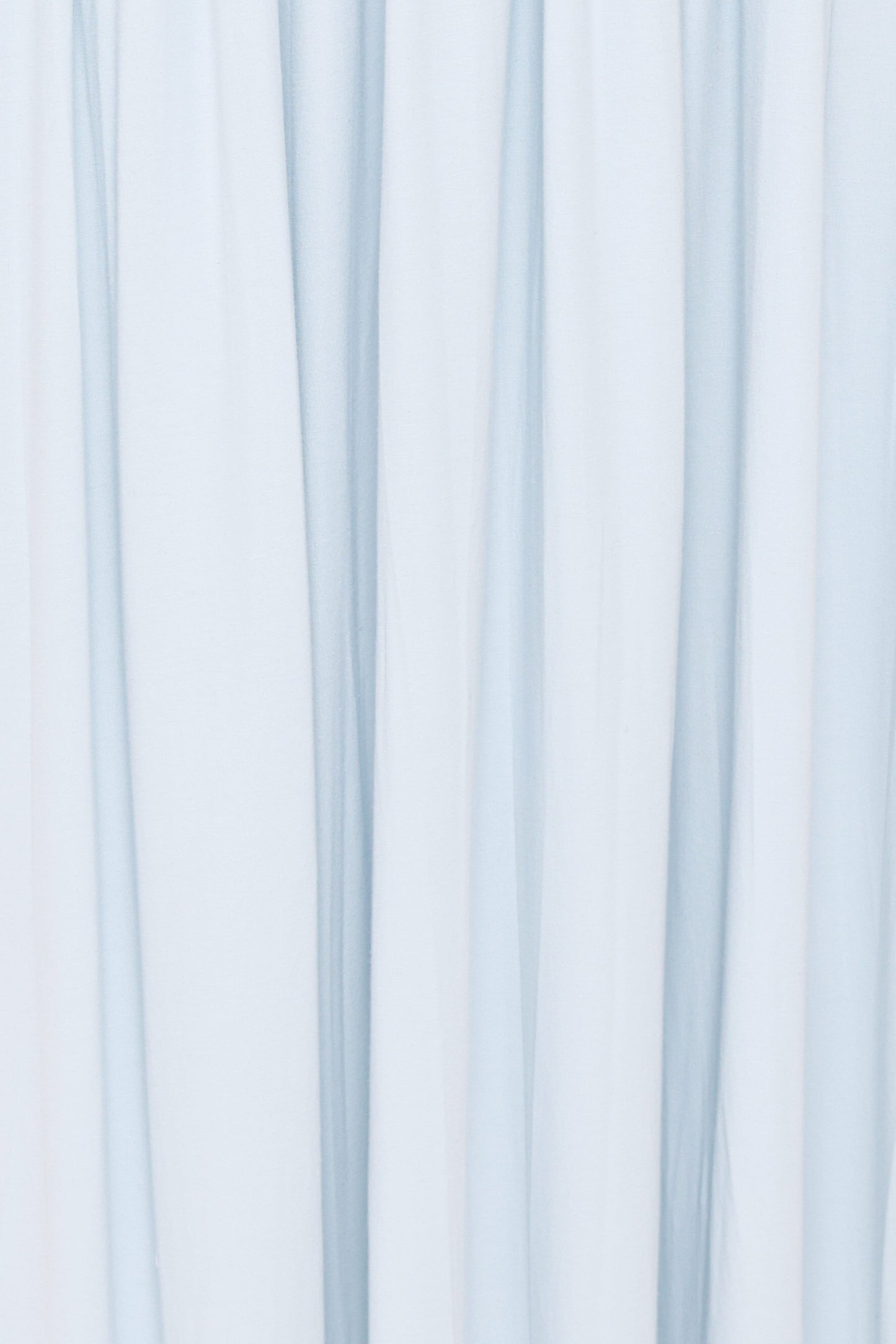 Inara Gathered Jersey Skirt Set - Pale Blue