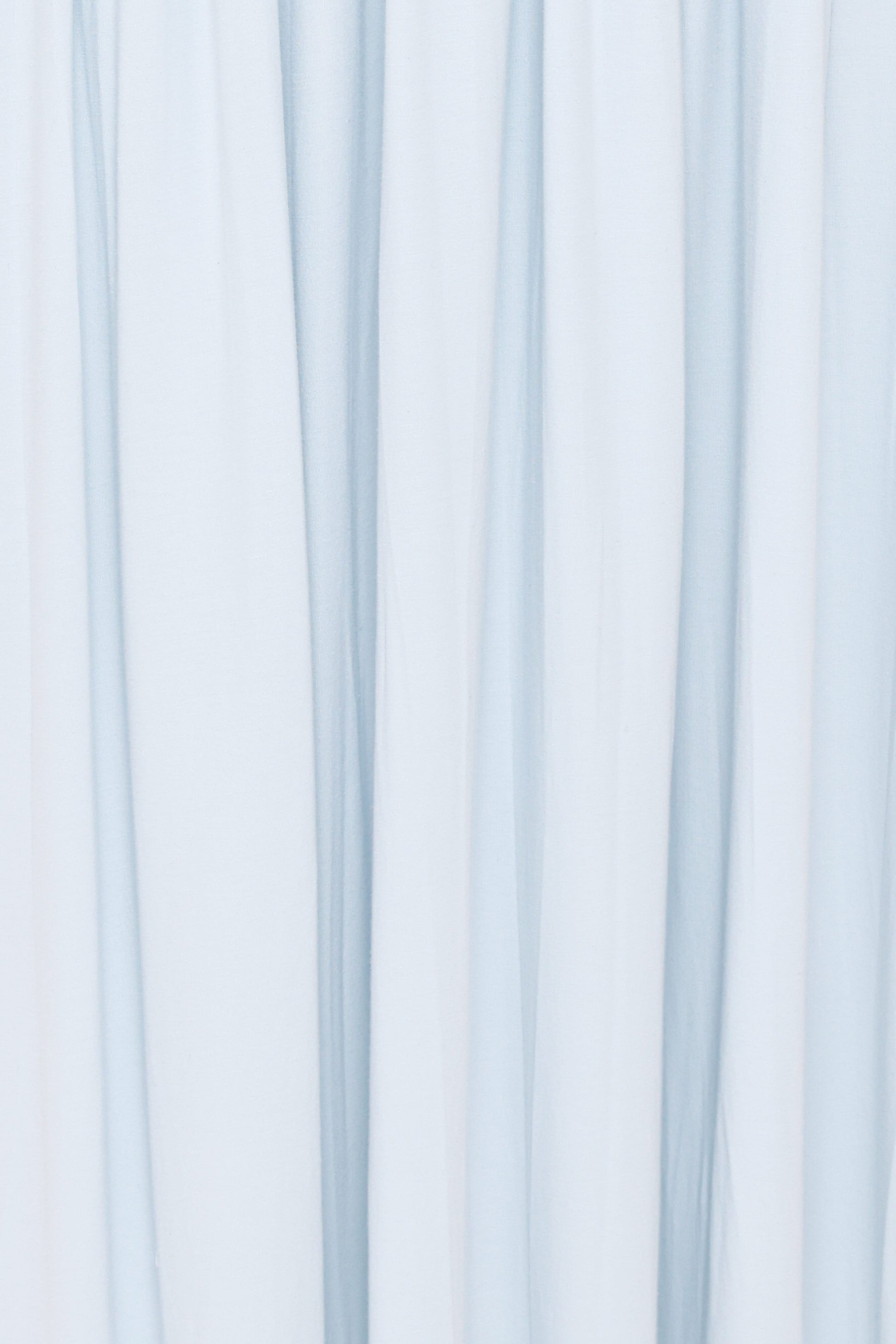 Inara Gathered Jersey Skirt Set - Pale Blue