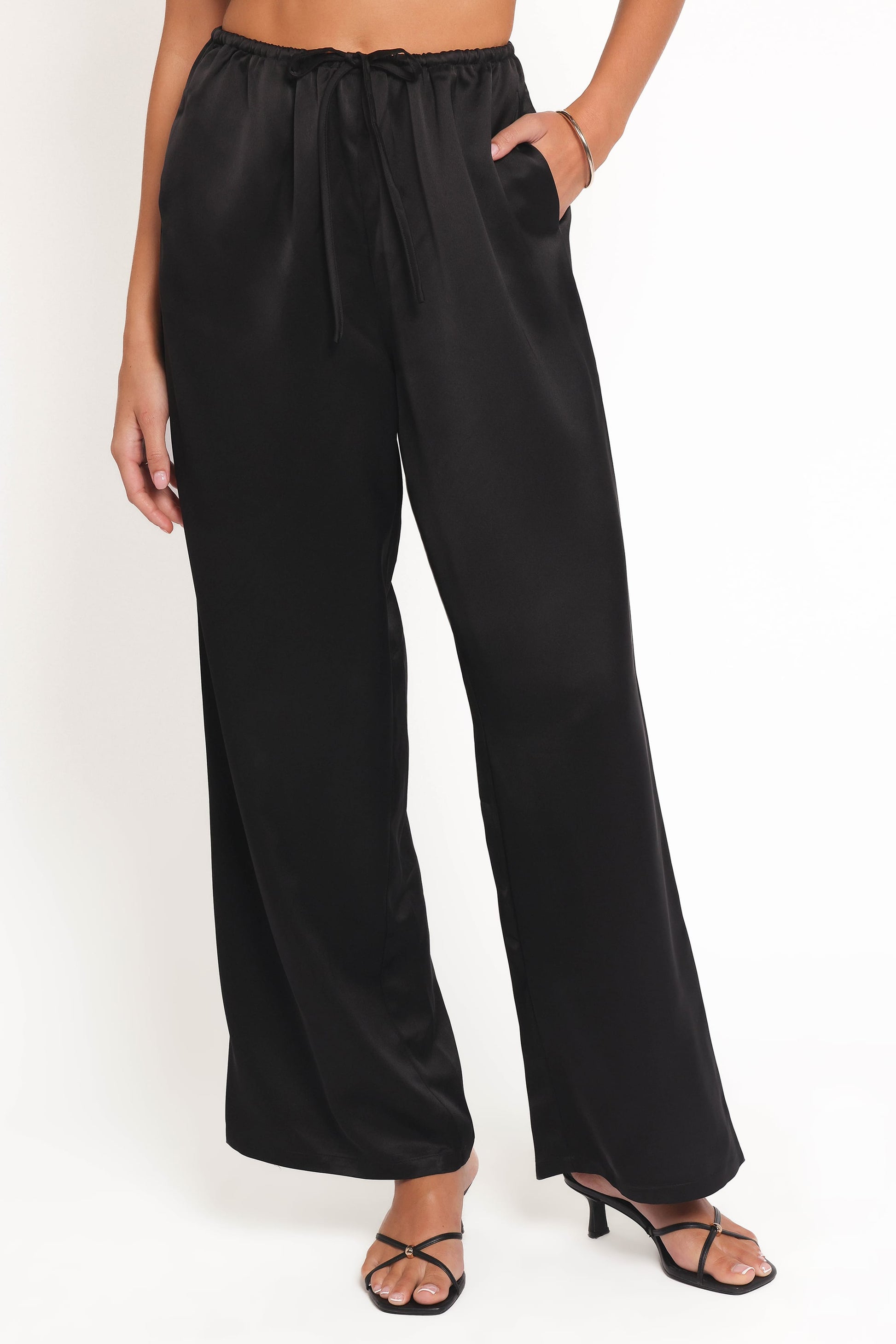 India Pant Set - Black