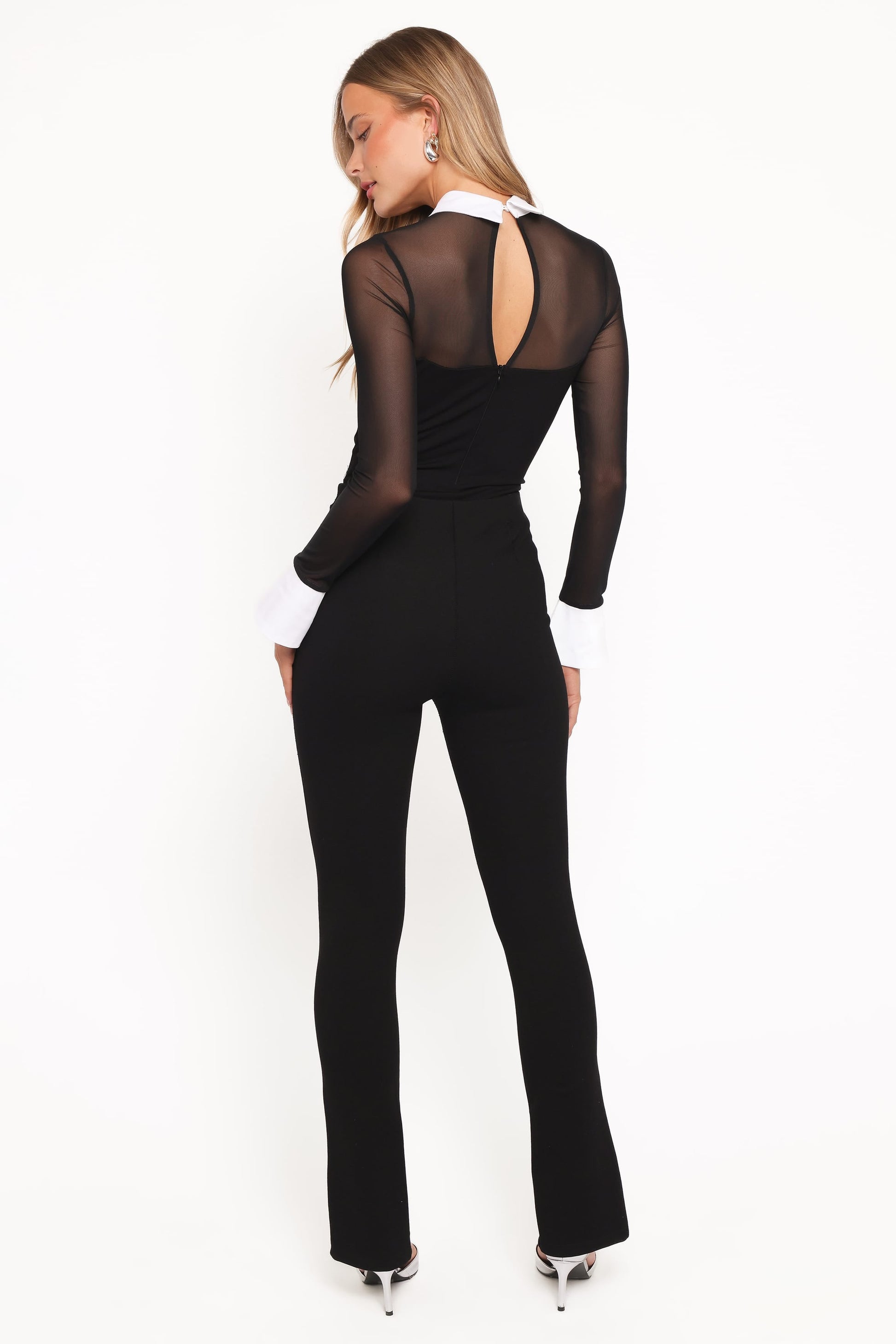 Ethan Tuxedo Bodysuit - Black