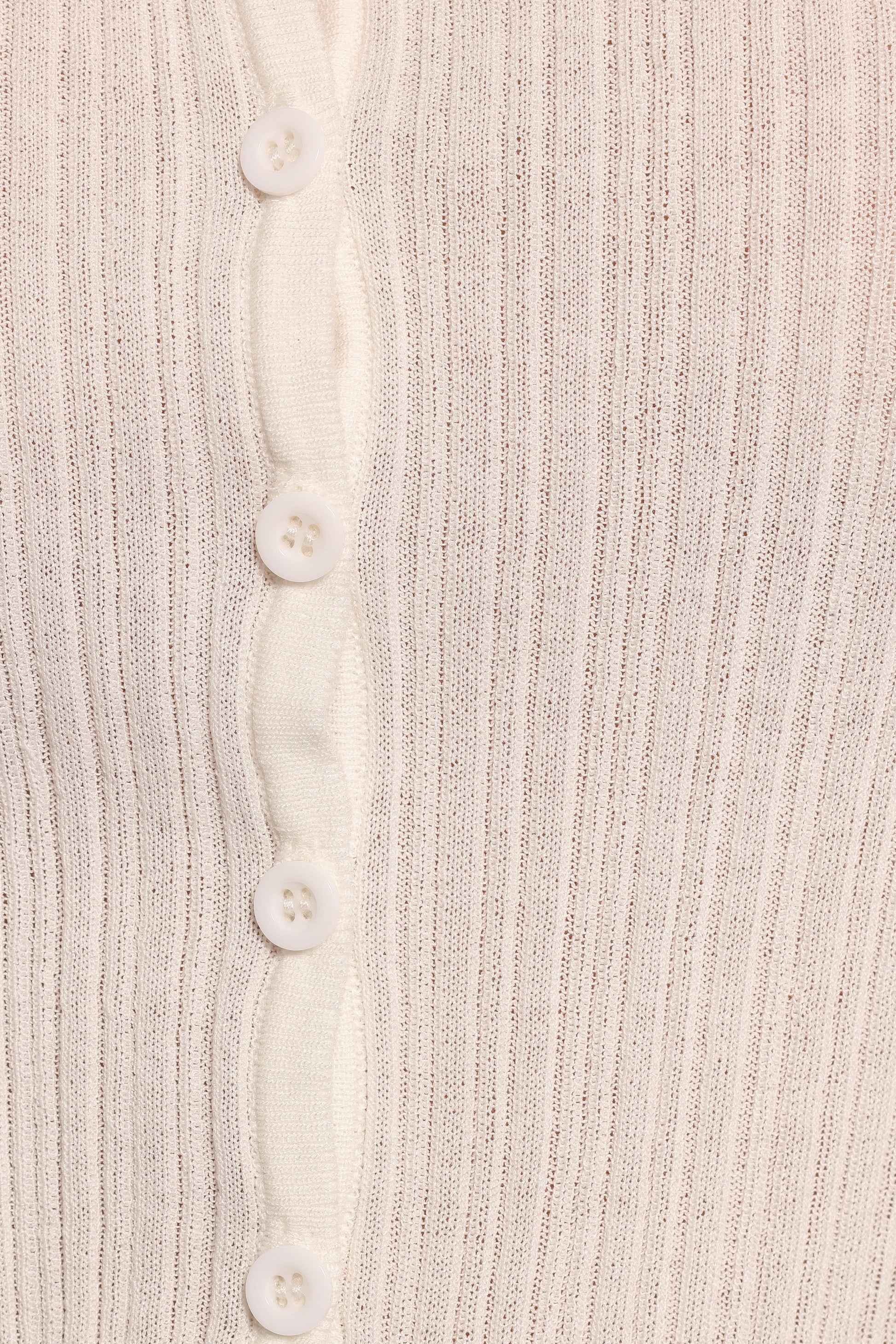 Fairfax Knit Top - White