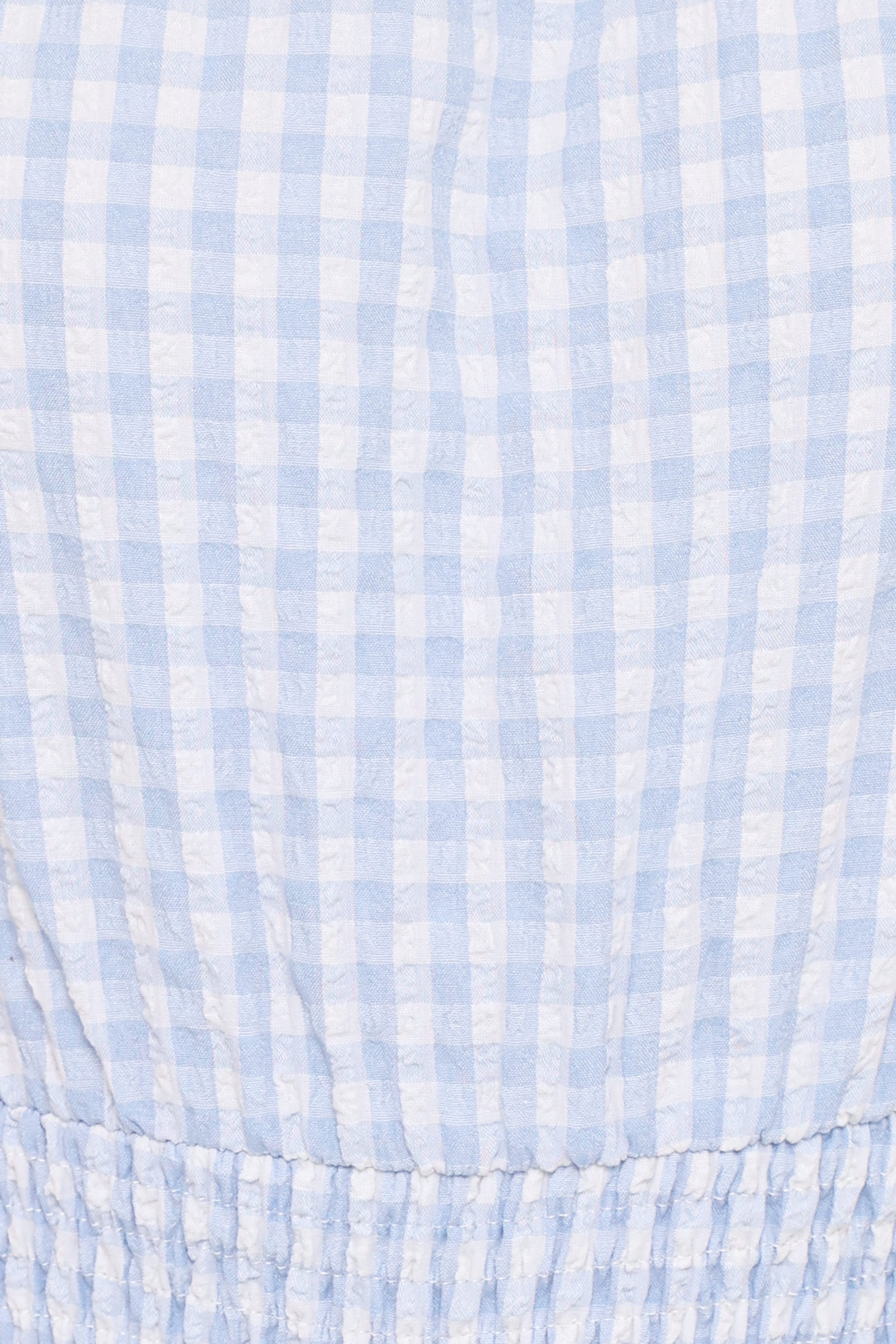 Felicity Romper - Blue Gingham