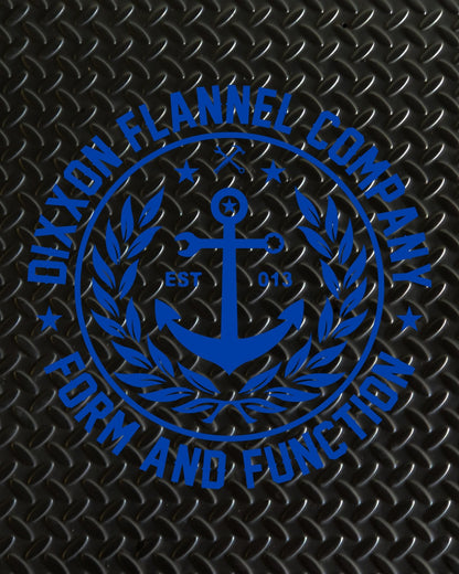 Salty Crest 12" Die Cut Sticker