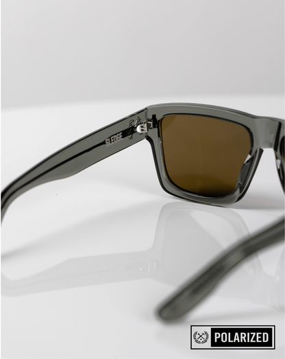 Sledge Sunglasses - Grey Smoke & Bronze Polarized