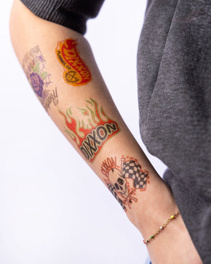 Temporary Dixxon Tattoo Sheet