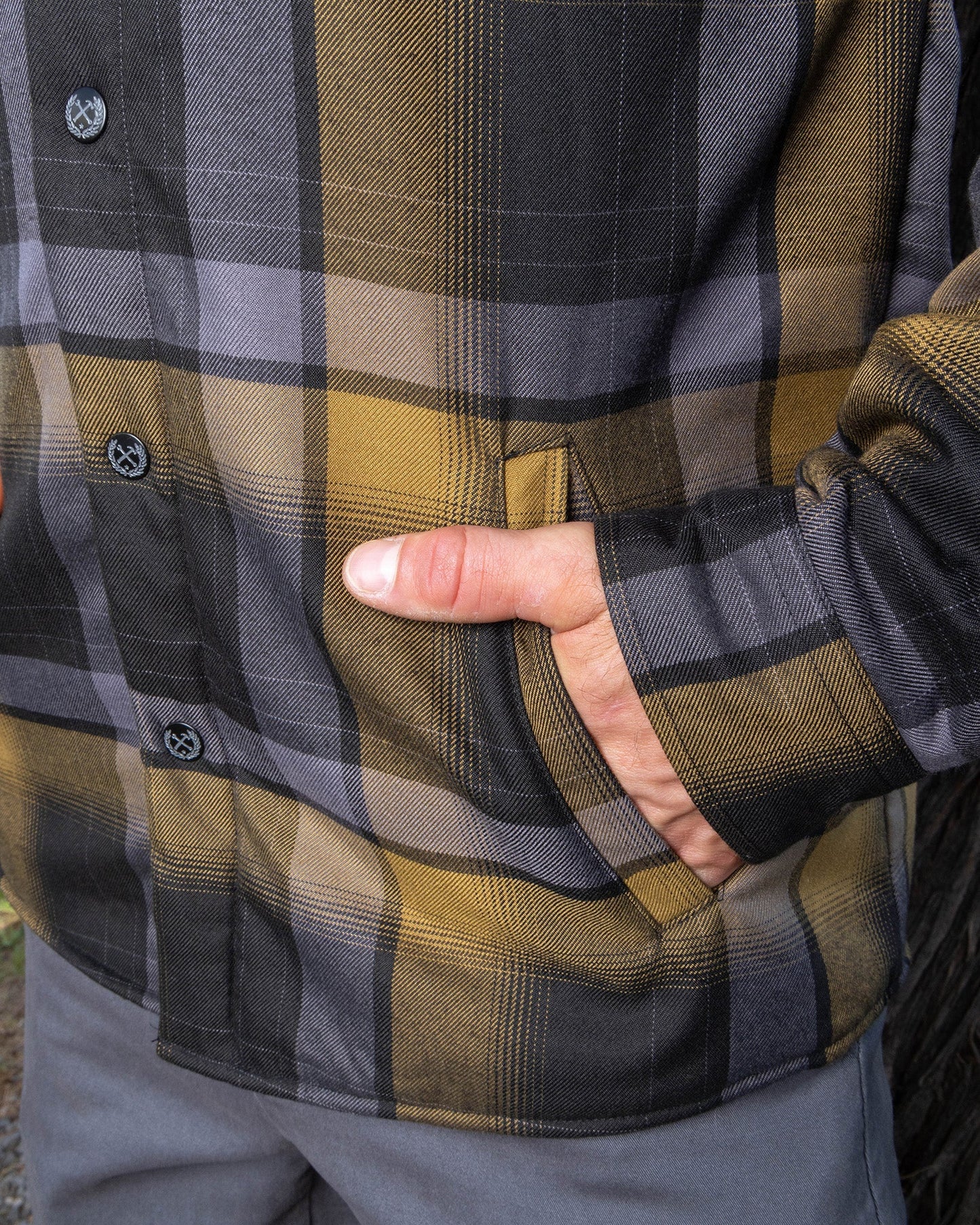 The Knox Sherpa Lined Flannel Jacket