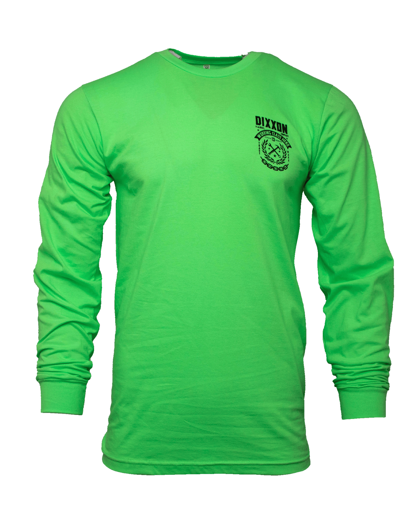 Weld Hi Vis Long Sleeve T-Shirt - Safety Green