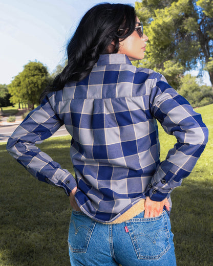 Women's Coronado Sherpa Lined Flannel Jacket