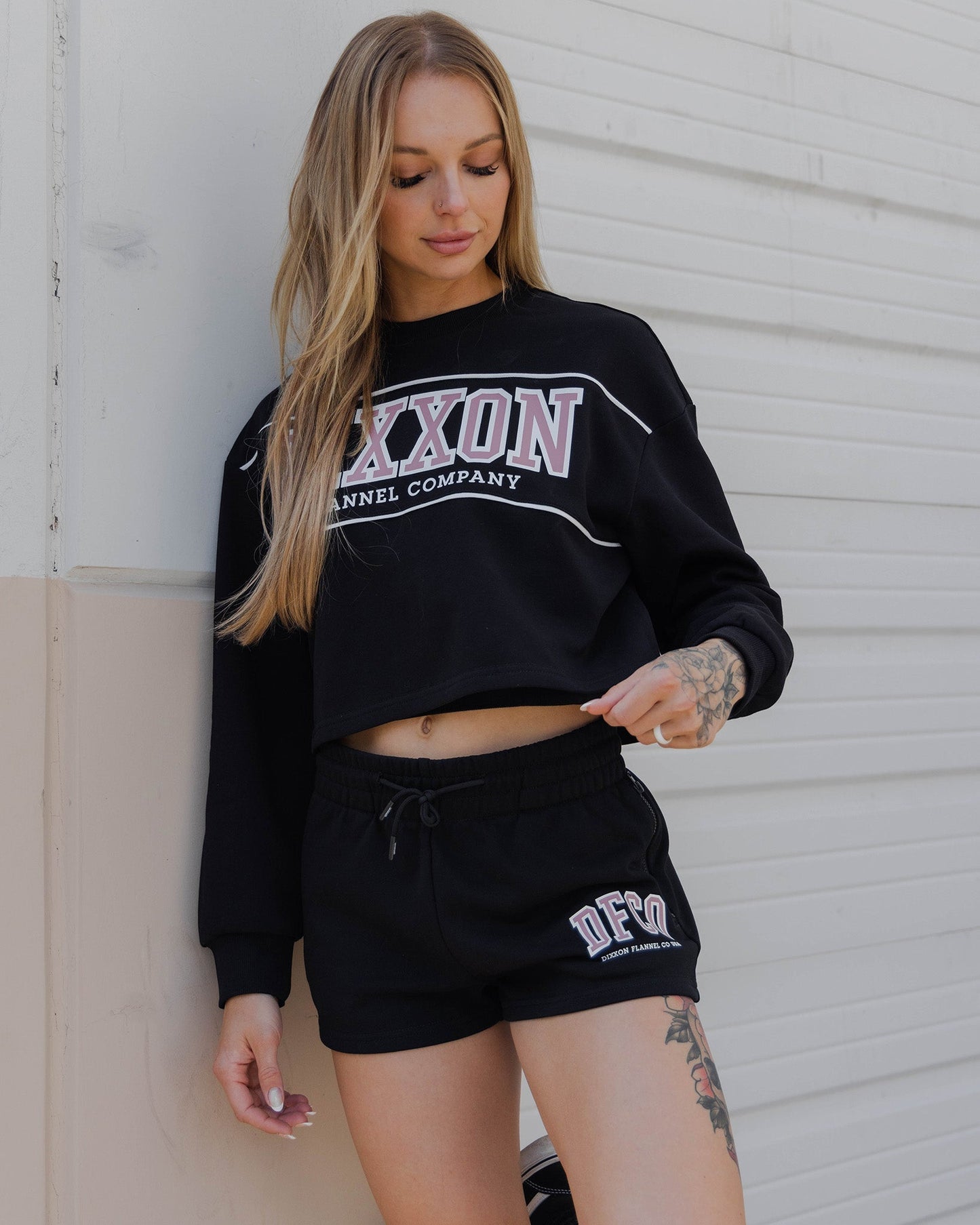 Women's DFCO Sweat Shorts - Black