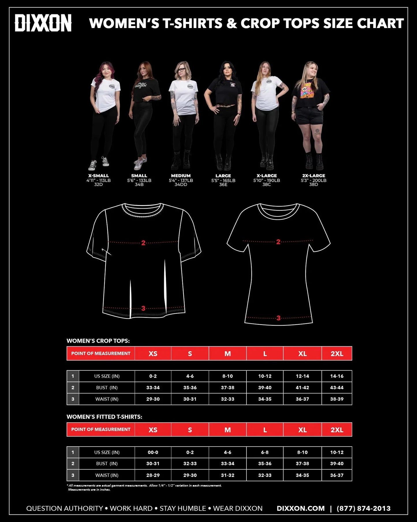 Women's Flowers Tee  - Black