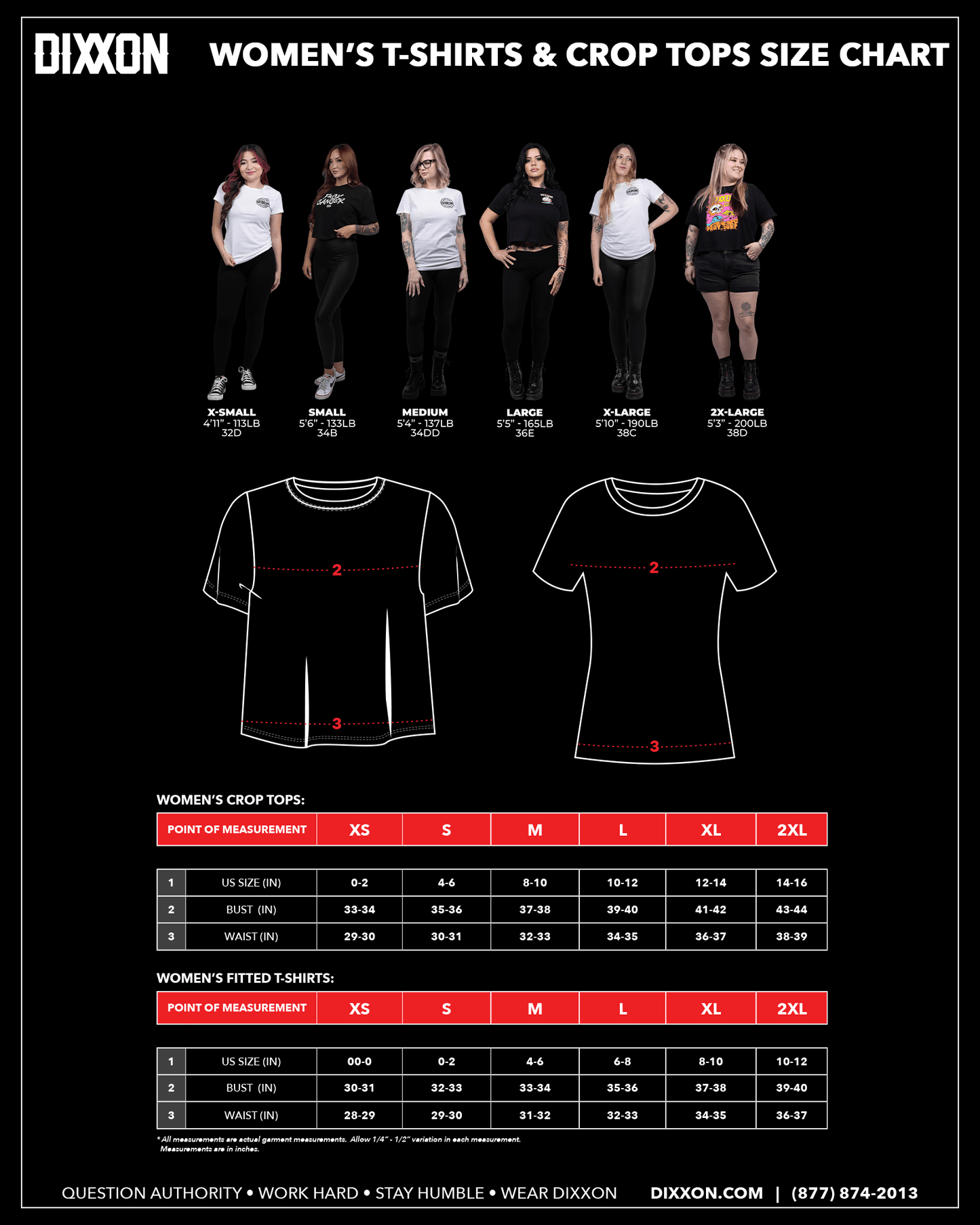 Women's Mystic Crop Top - Black