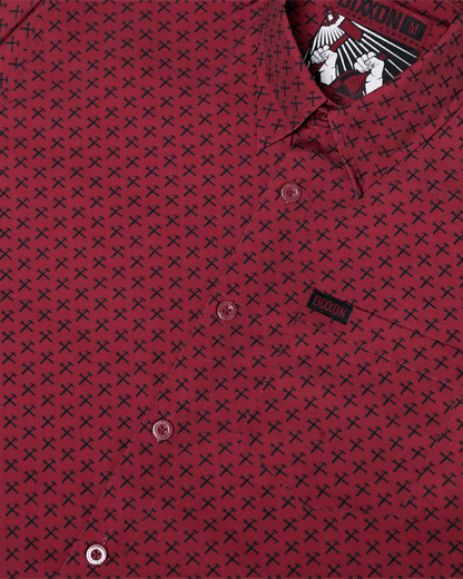 Women's Party Hammers Party Shirt - Maroon & Black