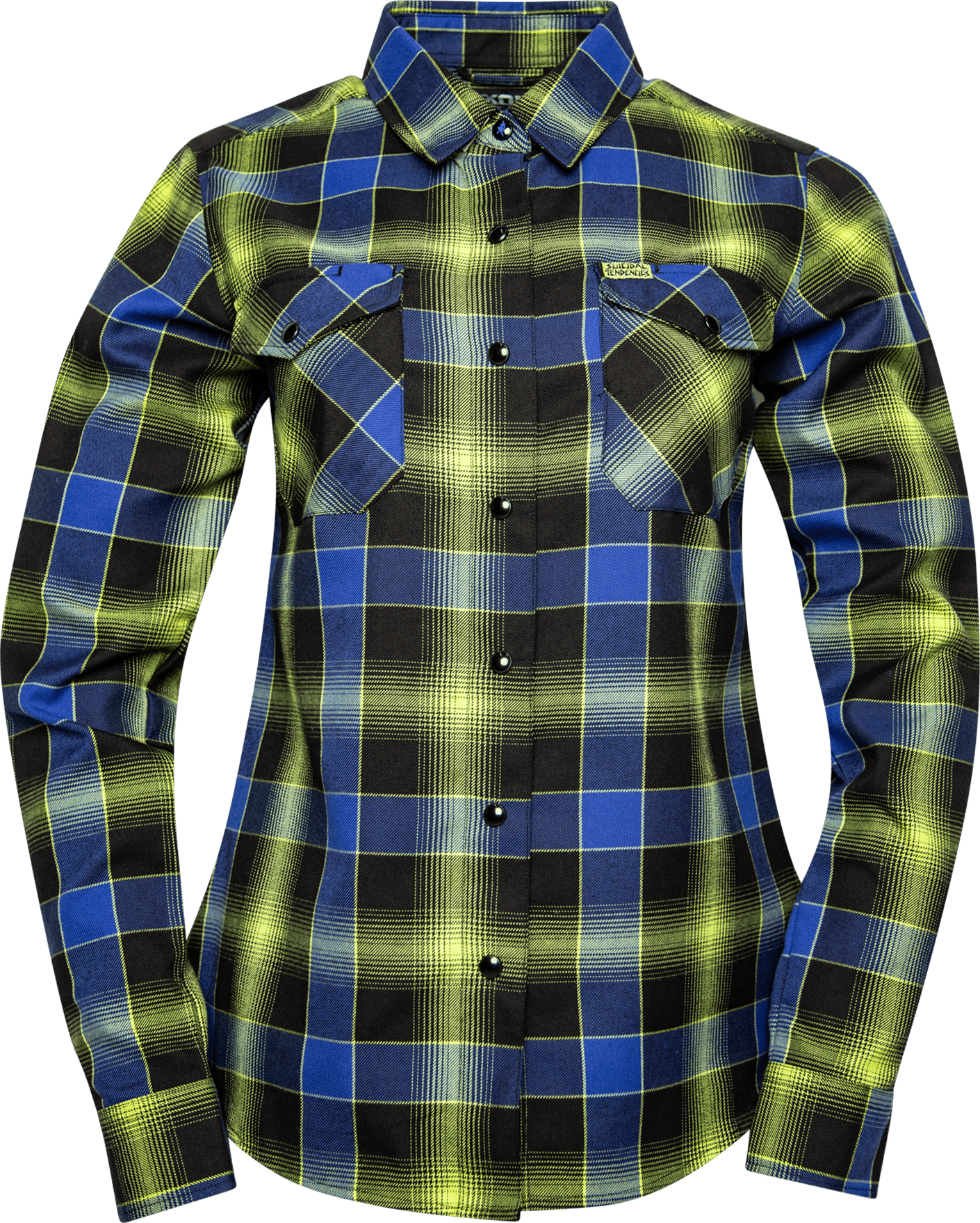 Women's Suicidal Tendencies Adrenaline Addict Flannel