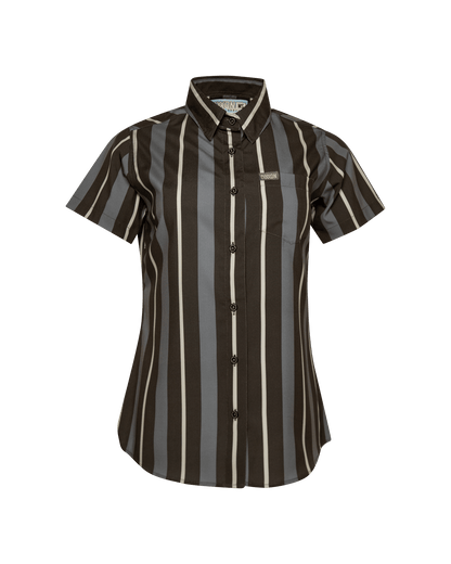 Women's The Marina Party Shirt - Gray & Black
