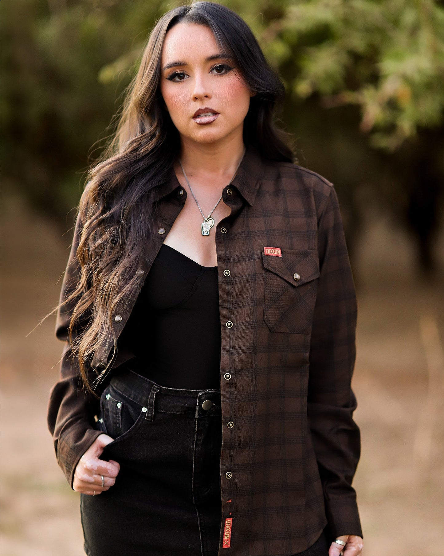 Women's Tobacco Flannel