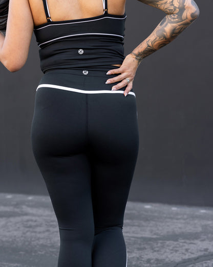 Women's Weekender Leggings - Black & White