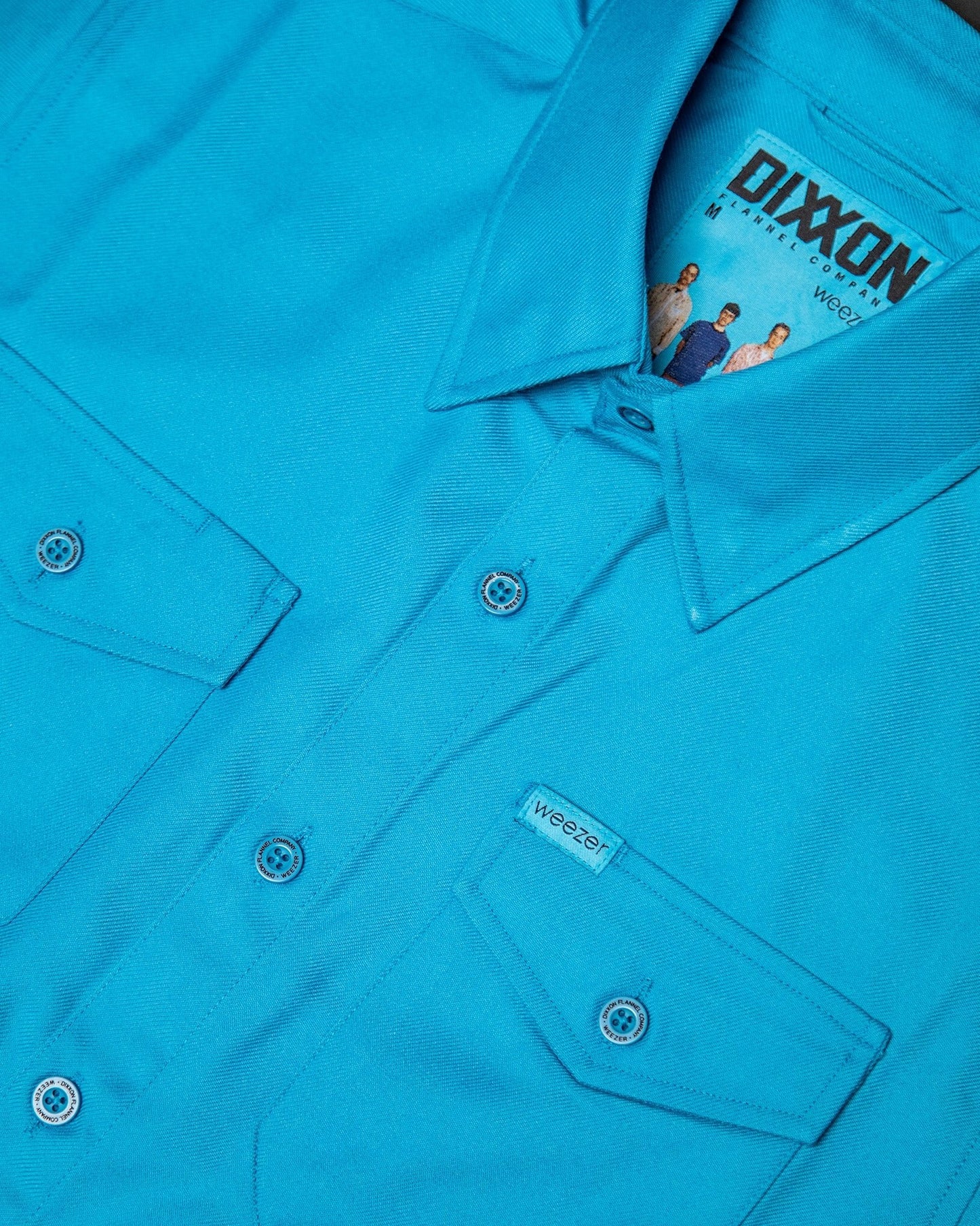 Women's Weezer Blue Album Flannel