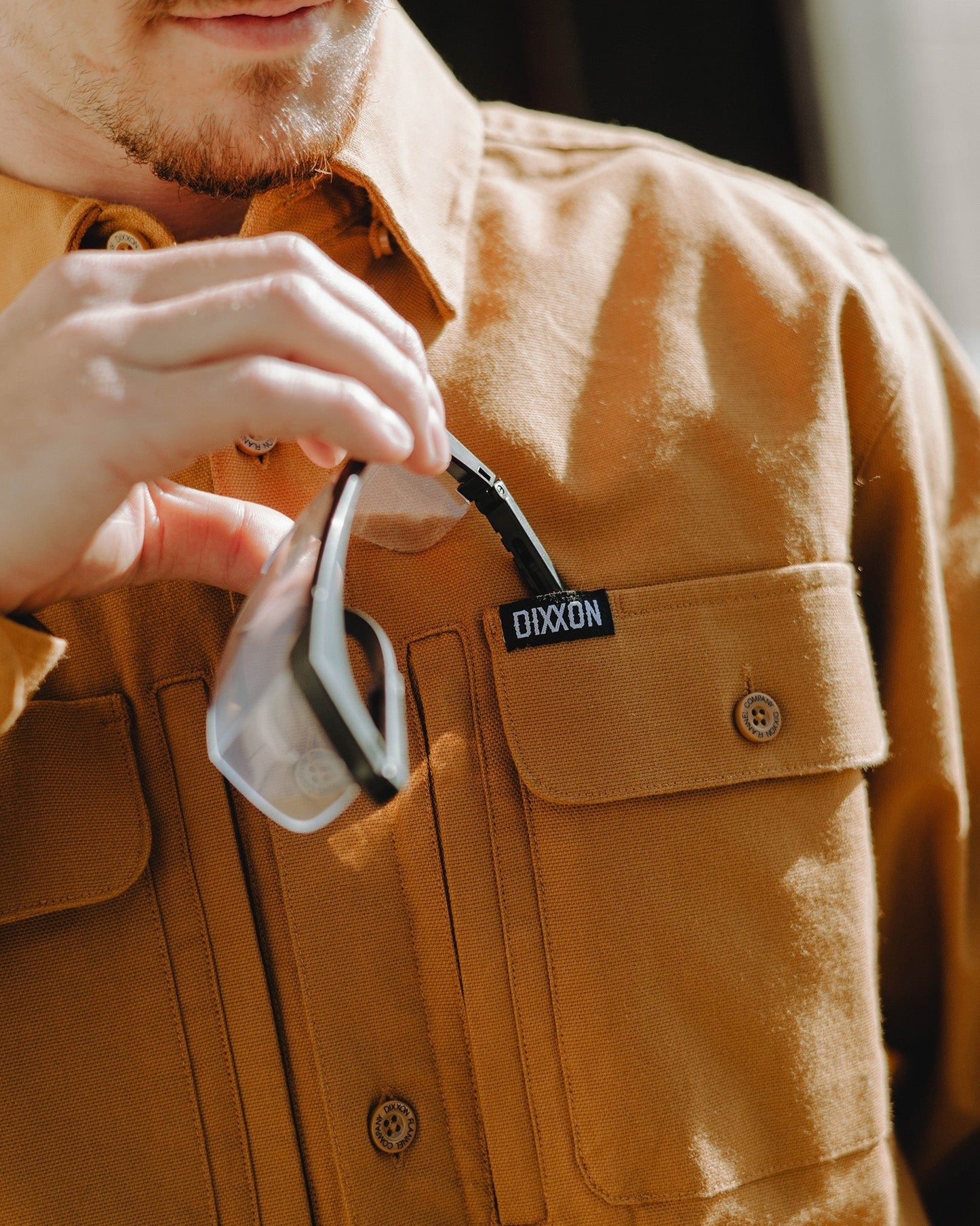 Work Shirt Long Sleeve - Camel