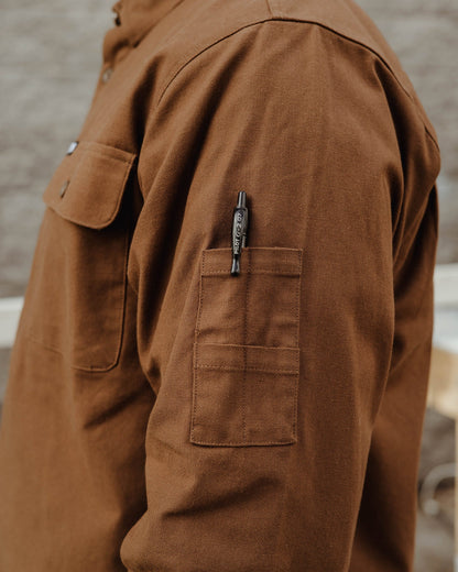 Work Shirt Long Sleeve - Brown