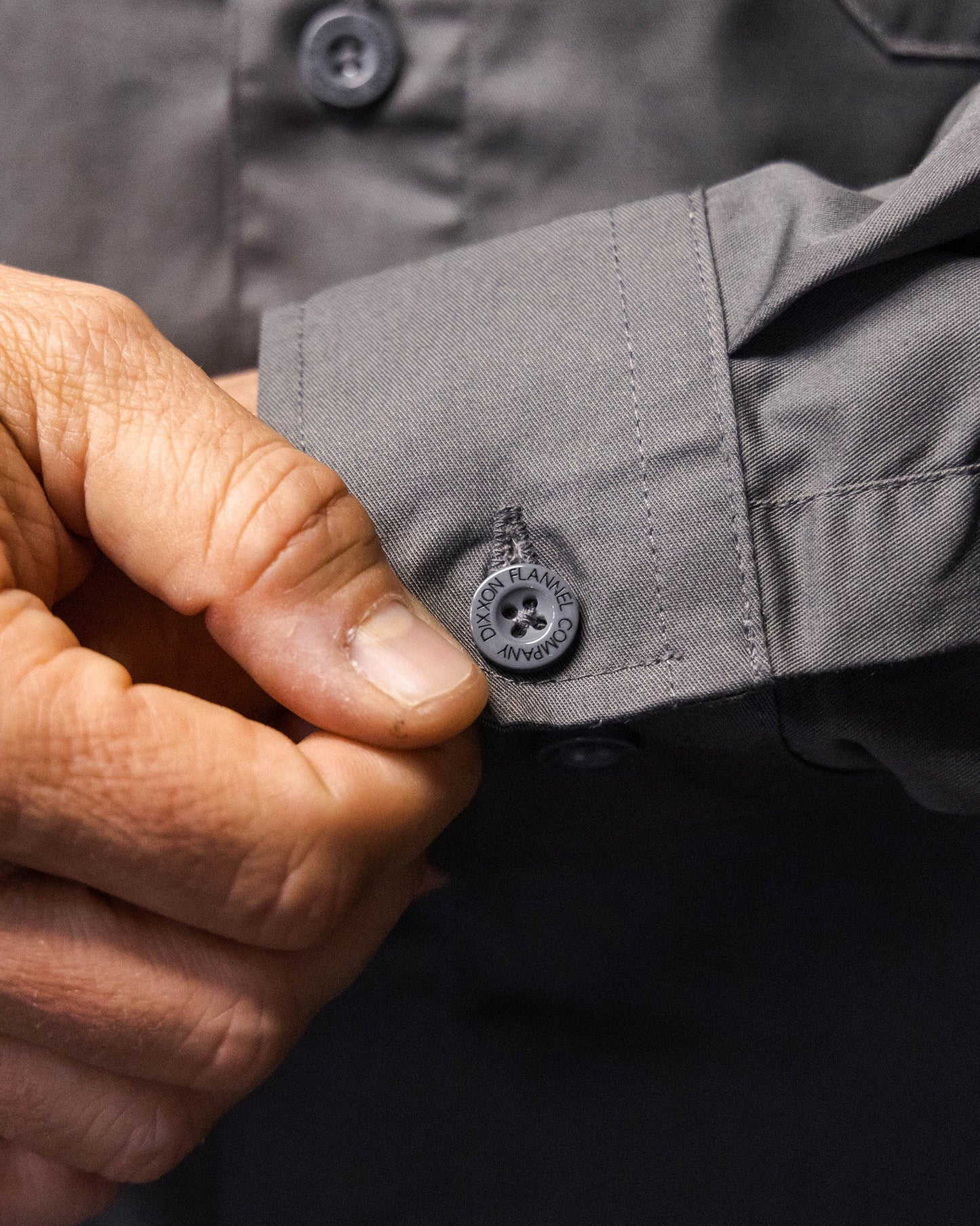 WorkForce Long Sleeve Work Shirt - Charcoal
