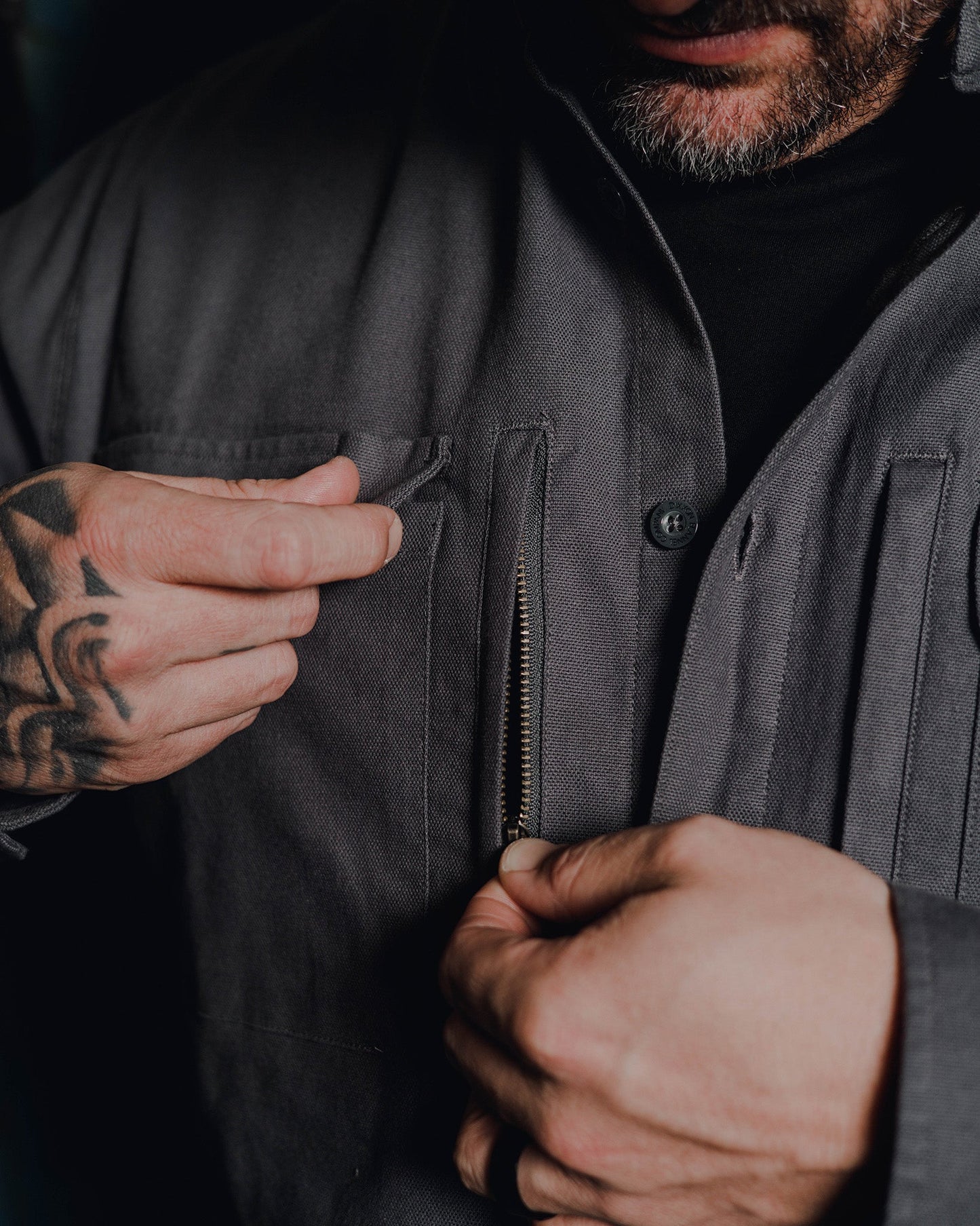 Work Shirt Long Sleeve - Gray
