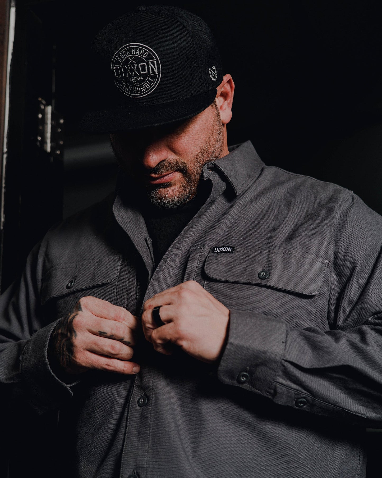 Work Shirt Long Sleeve - Gray