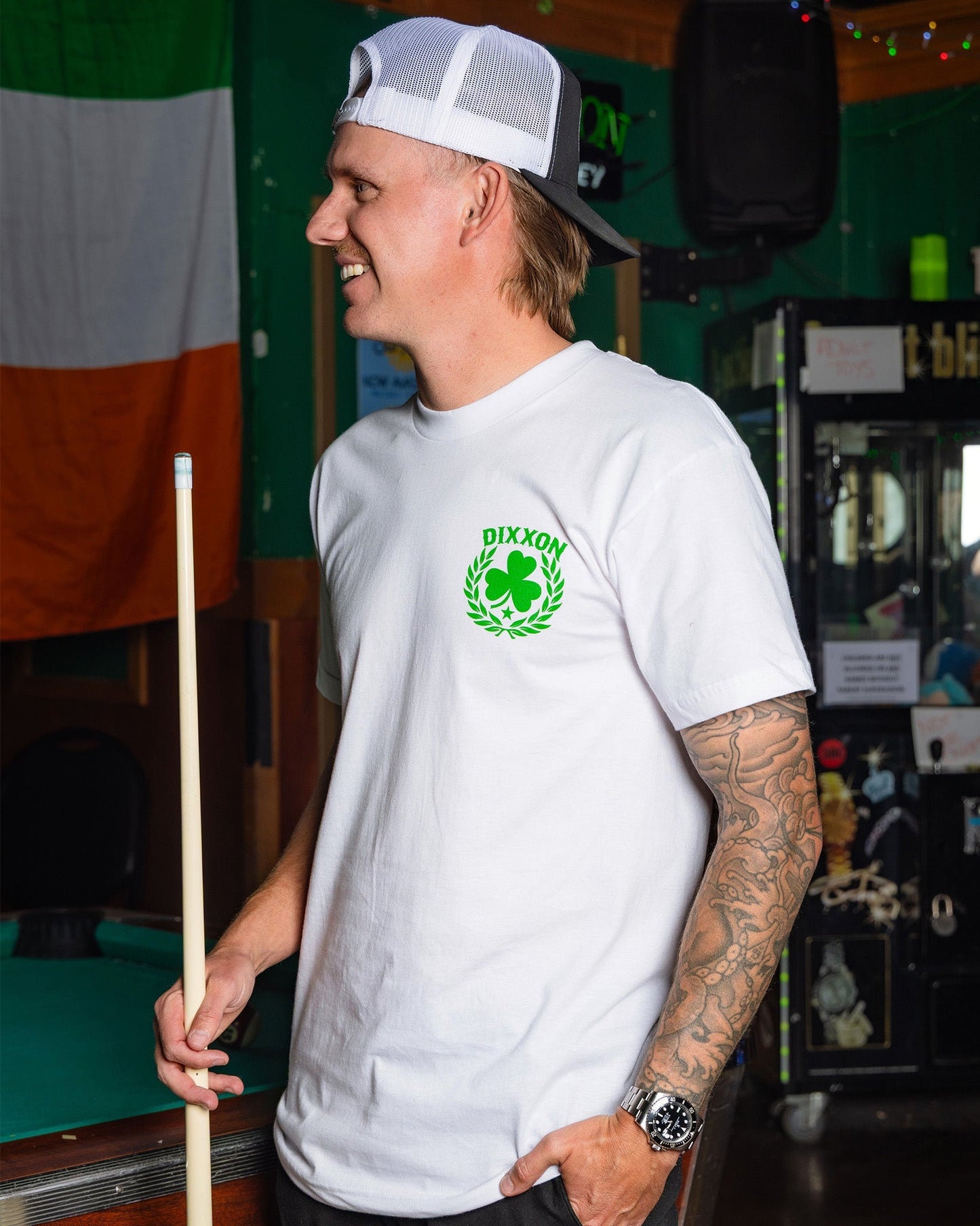 Working Class Clover T-Shirt - White