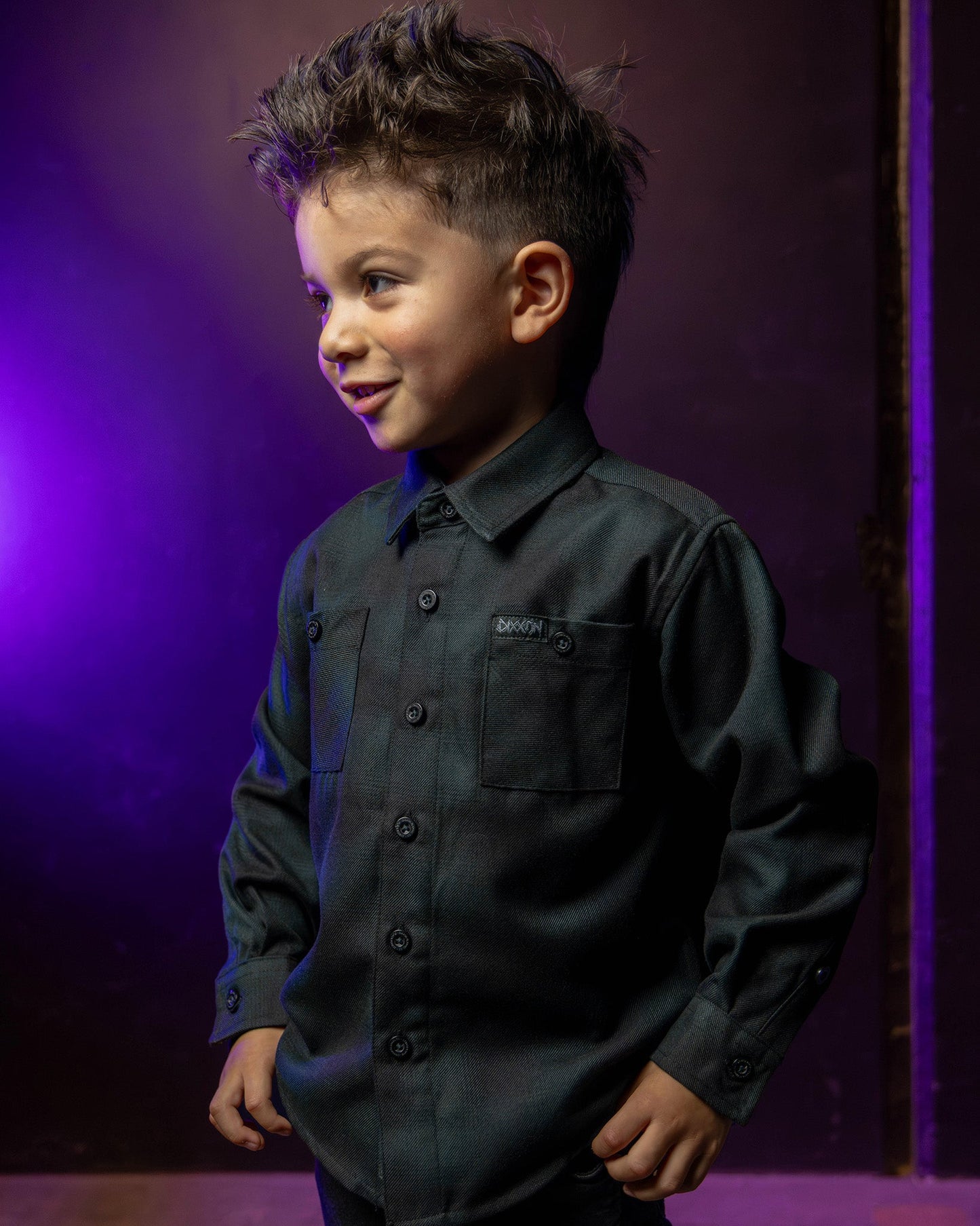 Youth Black Forest Flannel