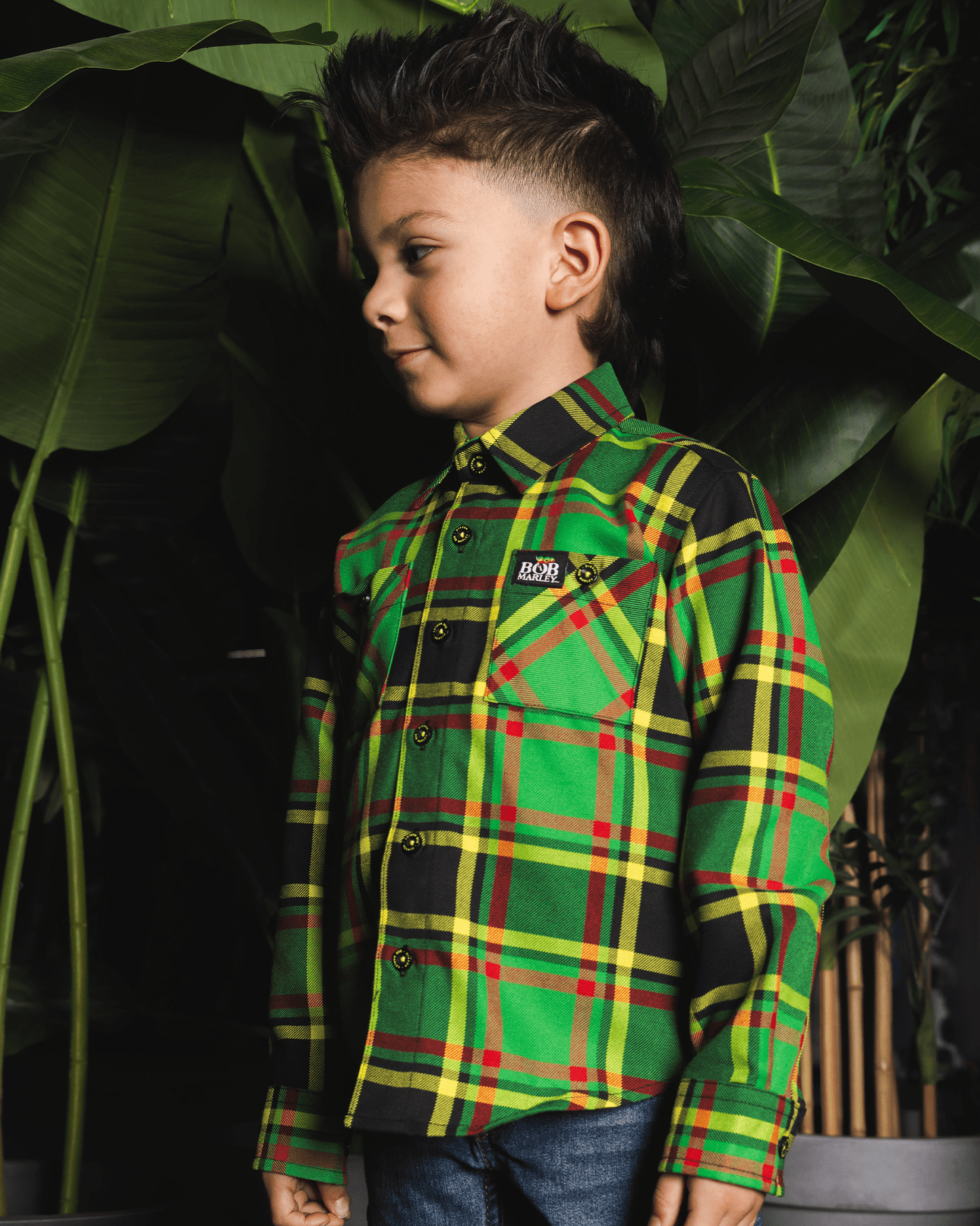 Youth Bob Marley 2026 Flannel