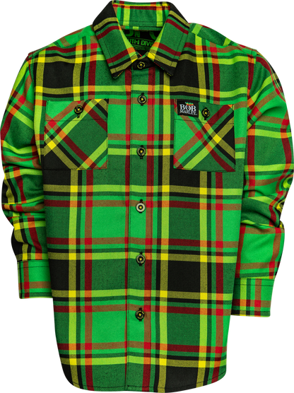 Youth Bob Marley 2026 Flannel